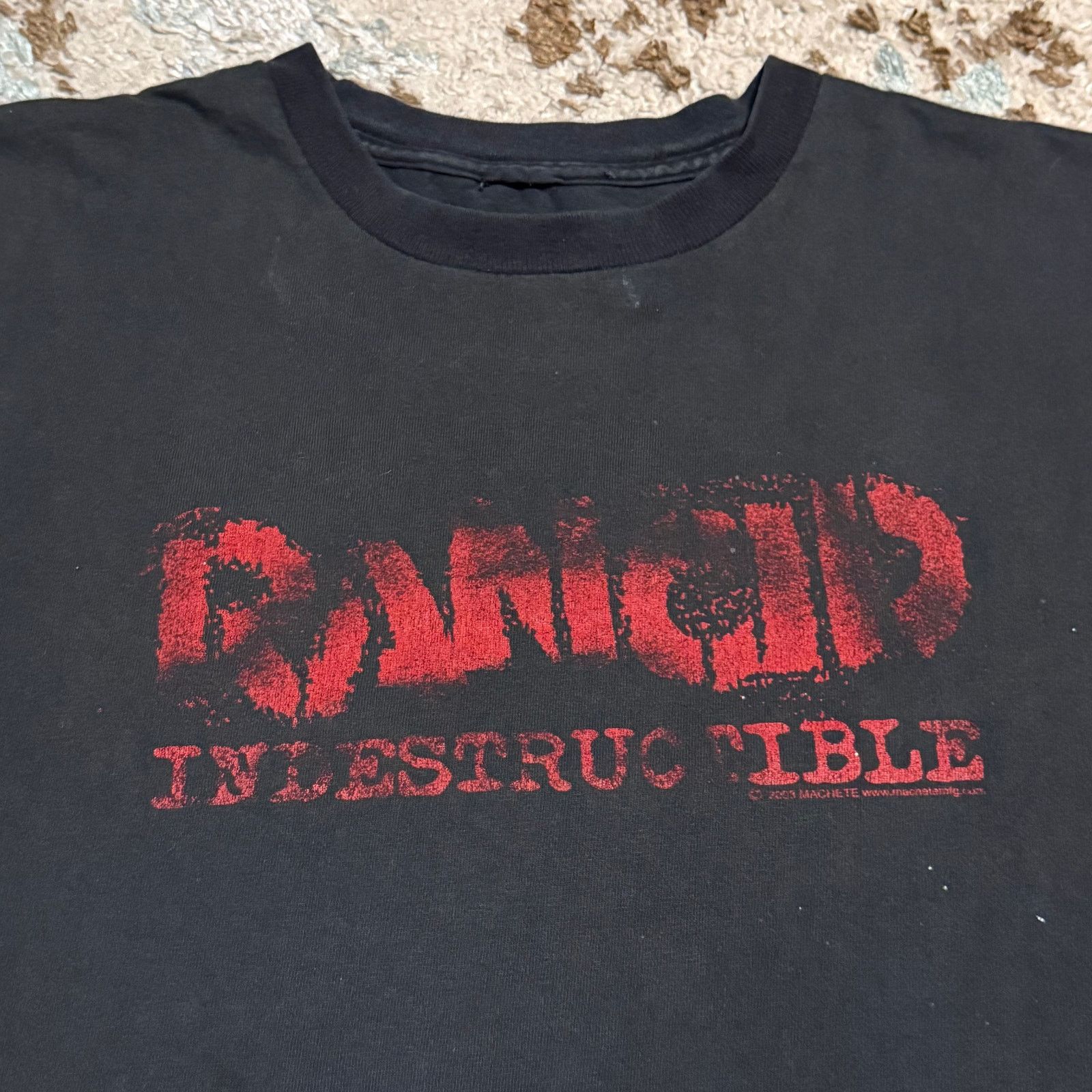 Band Tees × Vintage 2003 Rancid Indestructible Shirt Size Large Punk Band Tee Size US L / EU 52-54 / 3 - 1 Thumbnail