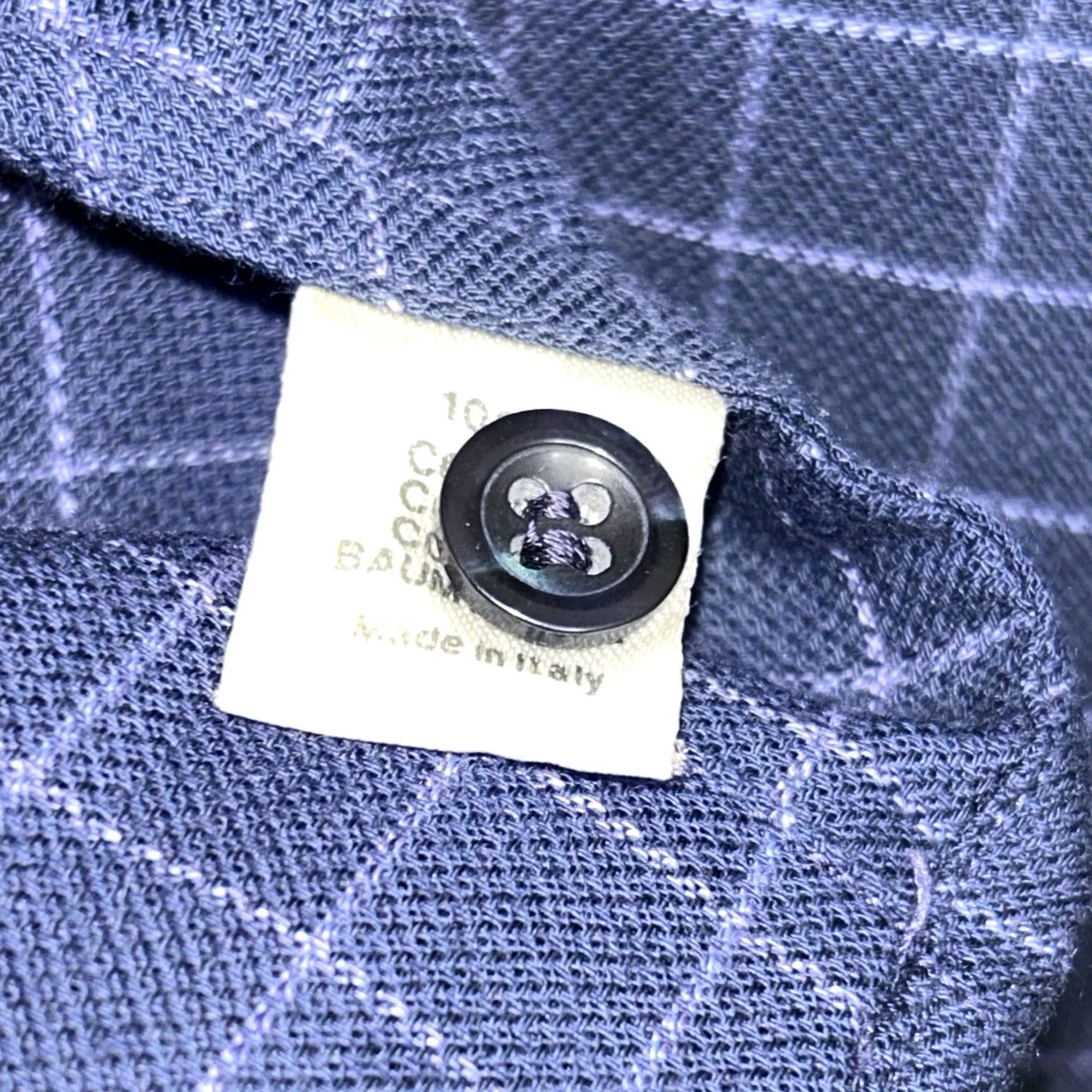 Zanella Zanella Button-Up Shirt Pocket Blue 2XL Men’s Regular Long Sleeve Button-Down Classic Size US XXL / EU 58 / 5 - 3 Thumbnail