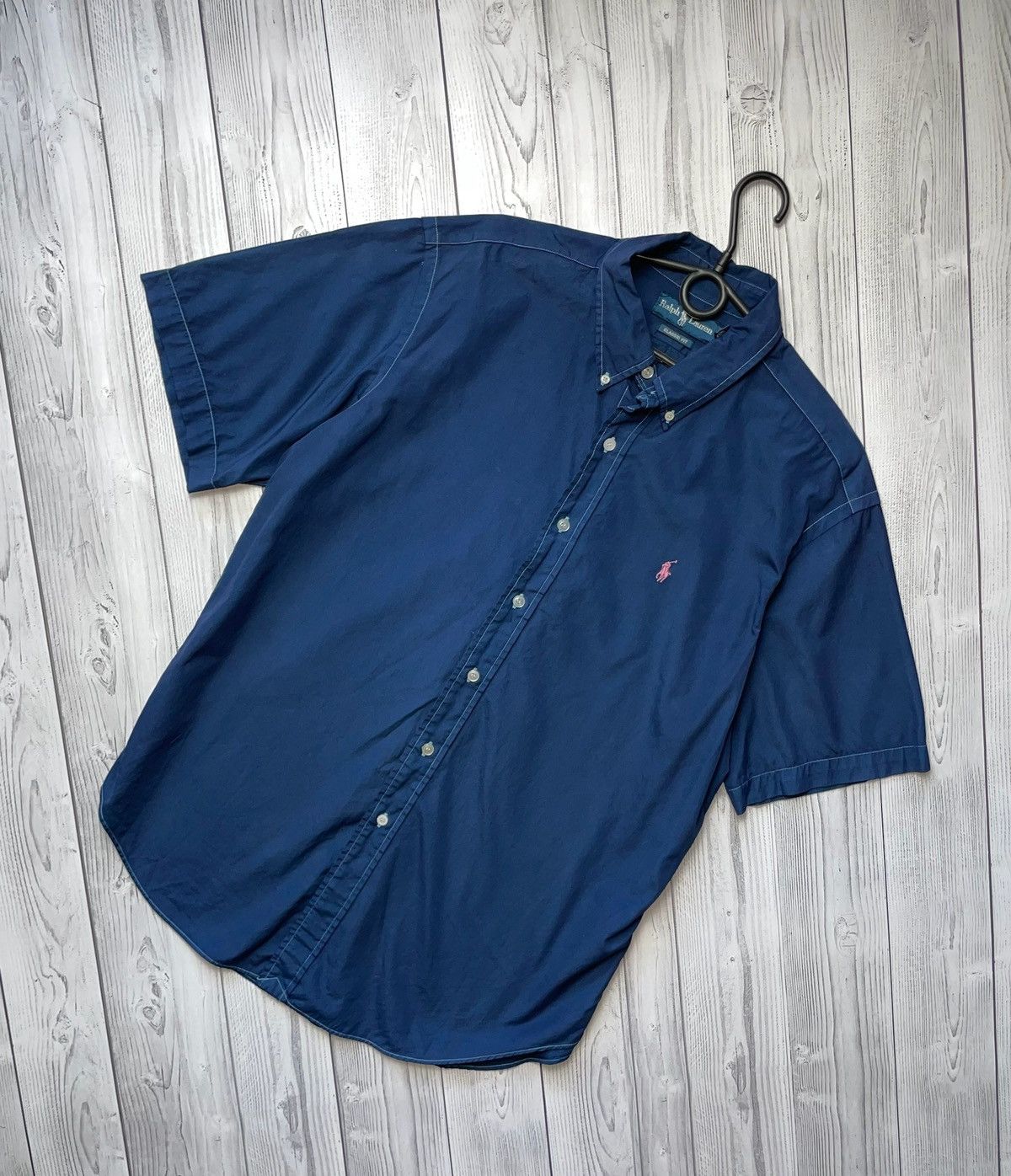 Vintage Polo Ralph Lauren shirt size XL logo pink