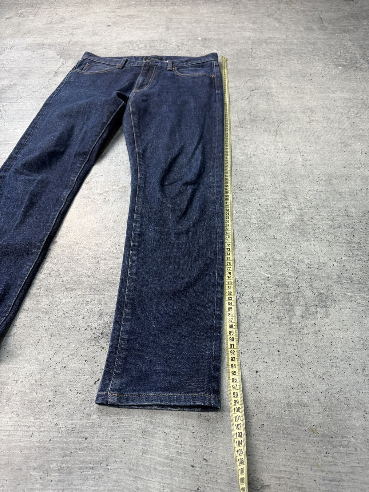 Japanese Brand Vintage Uniqlo Jeans Selvedge Regular Fit Size 31 Size US 31 - 9 Thumbnail