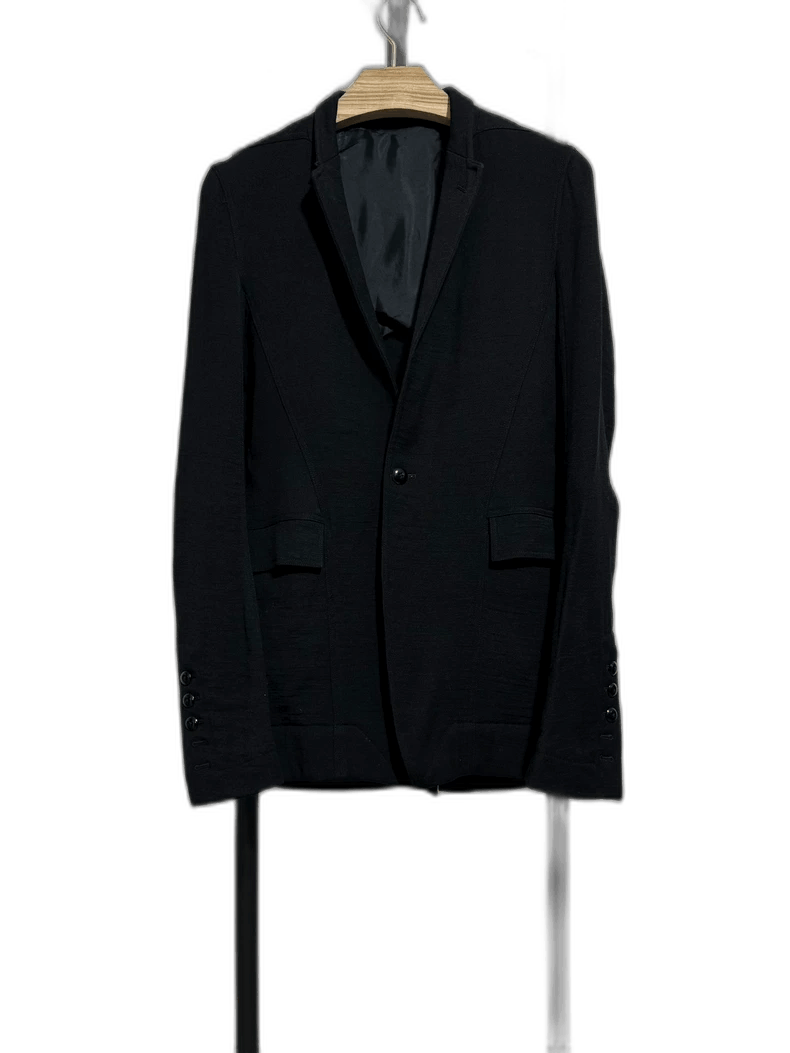 Rick Owens rick owens black suit jacket Size US L / EU 52-54 / 3 - 1 Thumbnail
