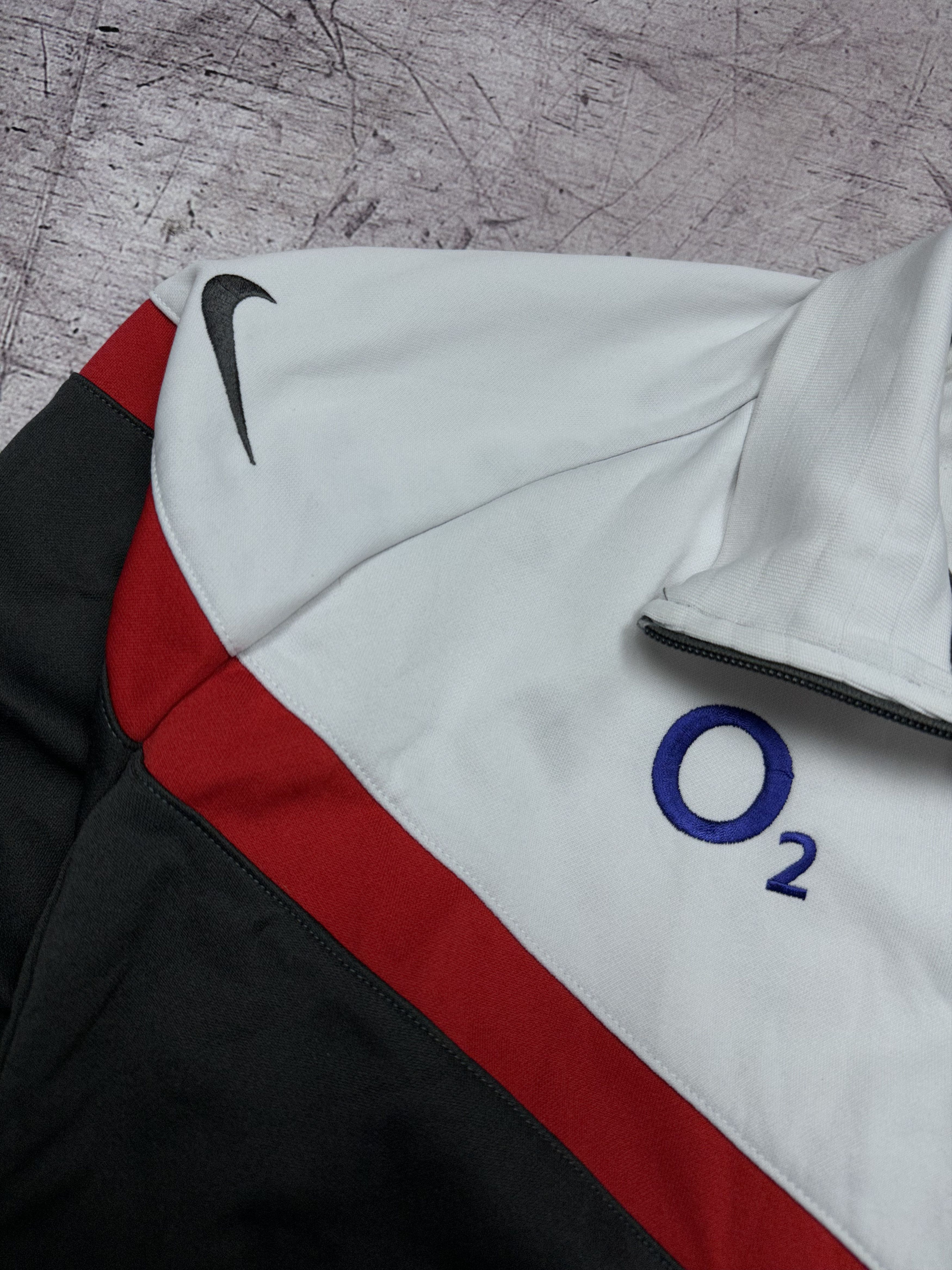 Nike Nike O2 Mens England Rugby Track Top Jacket Size US XL / EU 56 / 4 - 3 Thumbnail