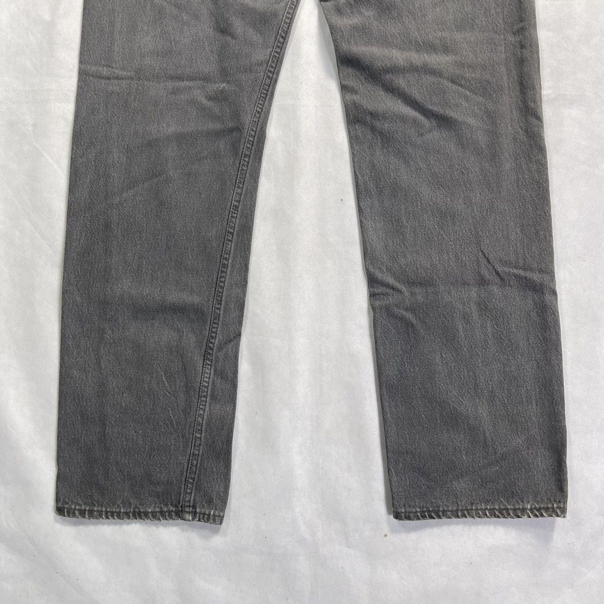 Levi's Vintage Clothing Vintage 80s Levis 501 Charcoal Fades Patina Jeans Size US 35 - 9 Thumbnail