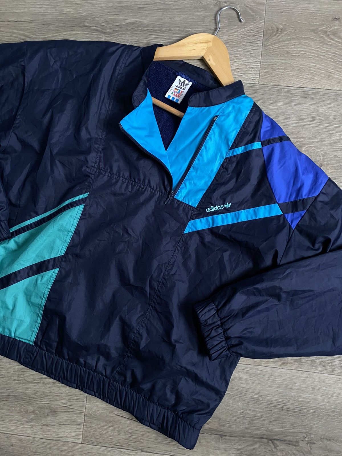 Adidas × Vintage 🫧ADIDAS VINTAGE ANORAK Size US M / EU 48-50 / 2 - 3 Thumbnail