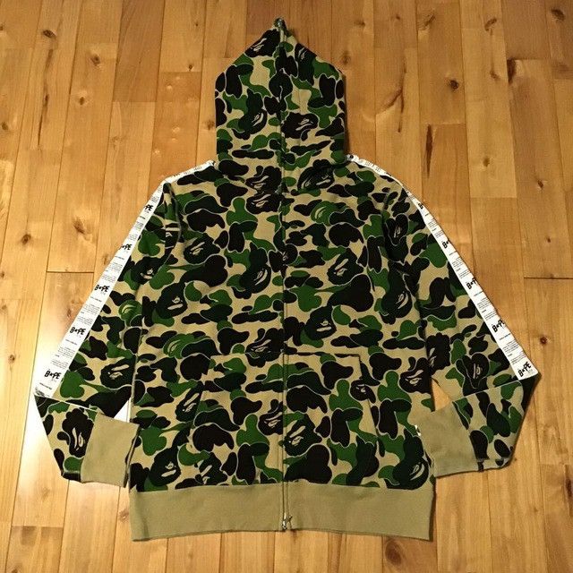 Bape BAPE STA TAPE FULL ZIP HOODIE ABC camo green a bathing ape Size US XL / EU 56 / 4 - 1 Thumbnail