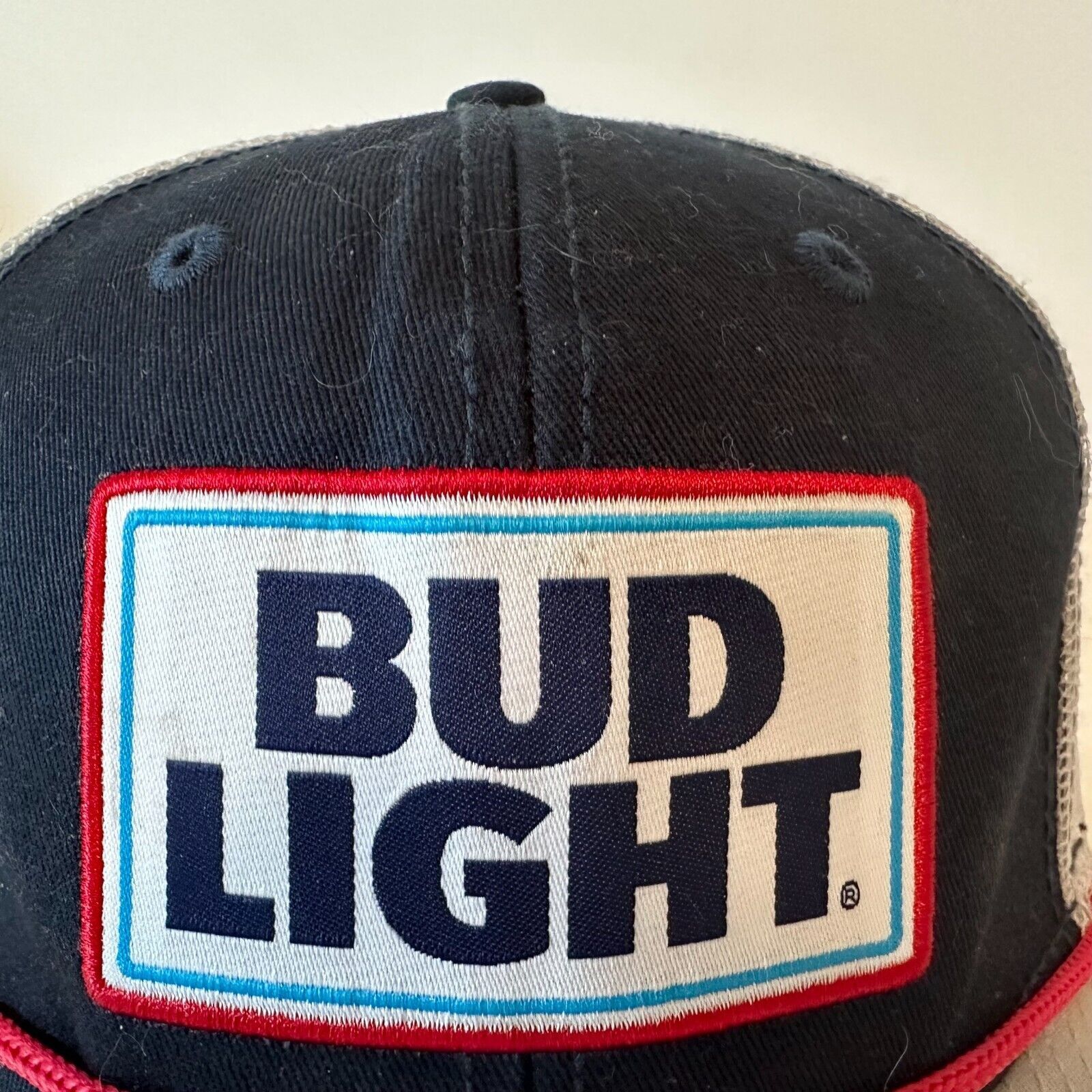Budweiser BUD LIGHT/BUDWEISER Hat/Cap Blue, Silver,Red,Snap Back*CLEAN Size ONE SIZE - 9 Thumbnail