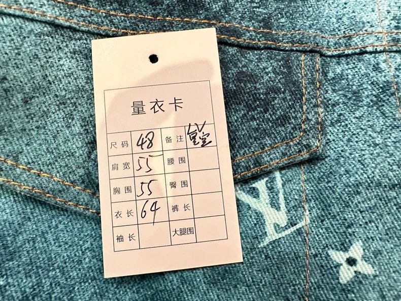 Louis Vuitton Louis Vuitton Gradient starry sky ink-splashing denim jack Size US M / EU 48-50 / 2 - 6 Thumbnail