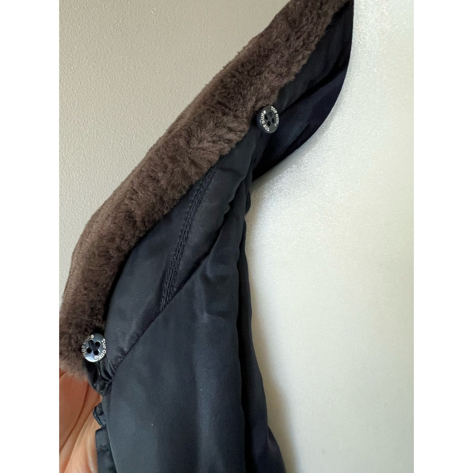 Vintage TOP GUN® B-15 MEN'S HEAVY DUTY FLIGHT BOMBER JACKET XL Size US XL / EU 56 / 4 - 6 Thumbnail