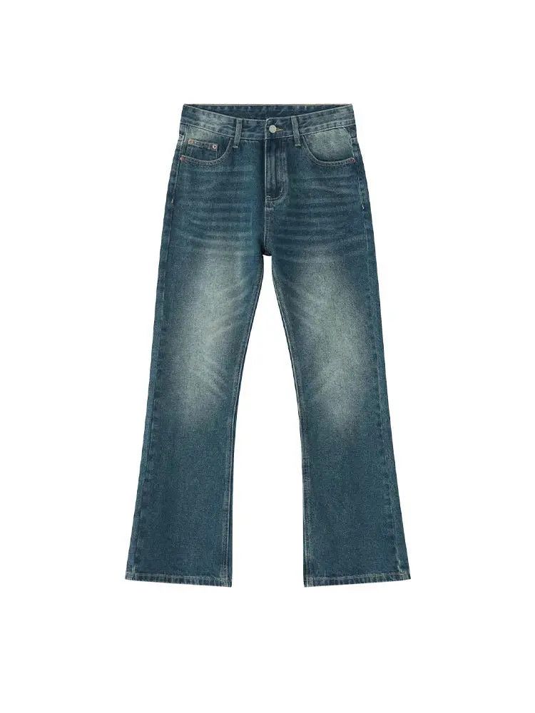 Japanese Brand × Jean Retro casual straight leg micro flared jeans Size US 30 / EU 46 - 4 Thumbnail