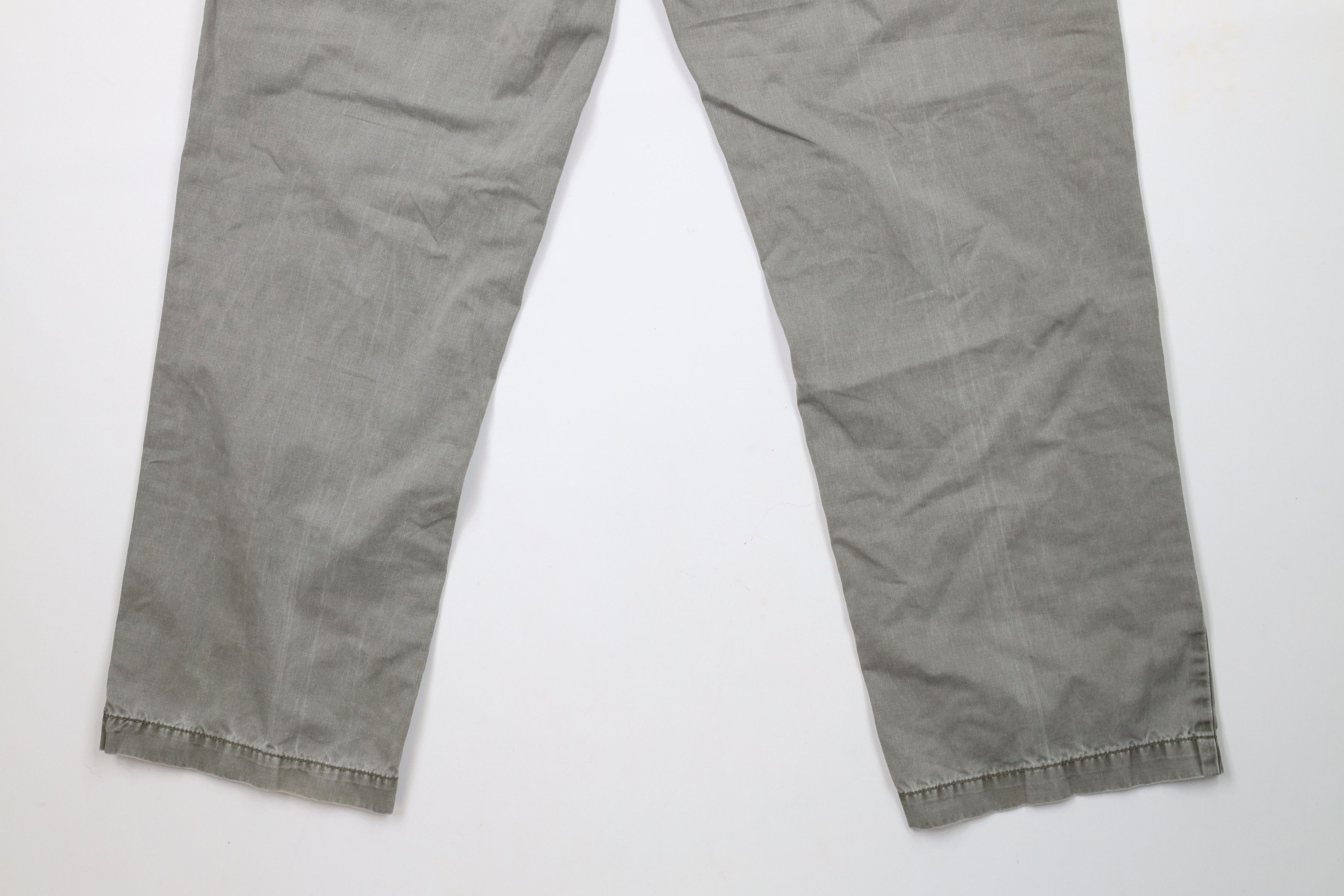 Calvin Klein × Vintage Vintage Y2K Calvin Klein Stonewash Pigment Dye Pants Green Size US 34 / EU 50 - 11 Thumbnail