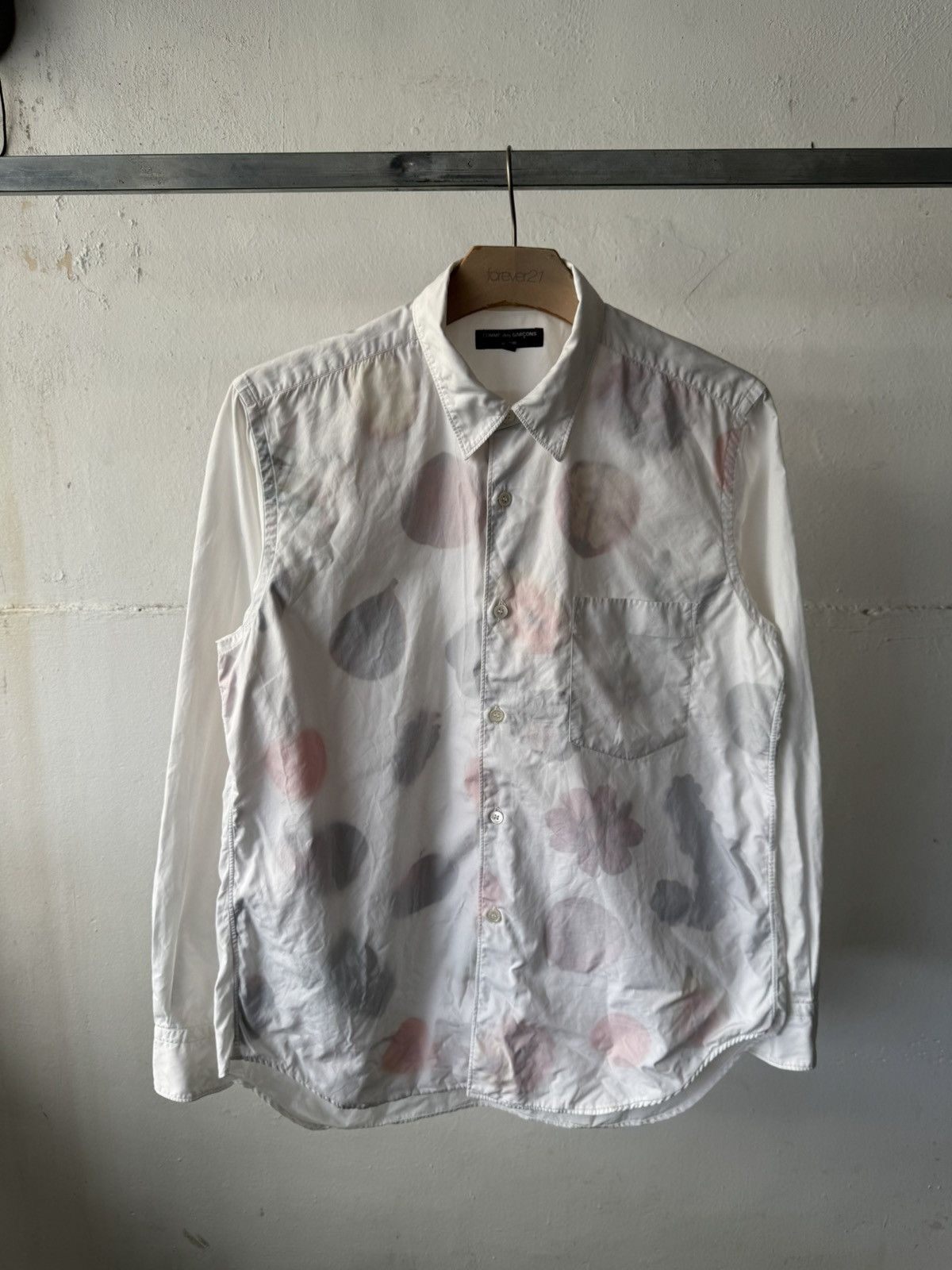 Comme des Garcons SS04 Comme Des Garcons Homme Reverse Potherb Pattern Shirt Size US S / EU 44-46 / 1 - 3 Thumbnail