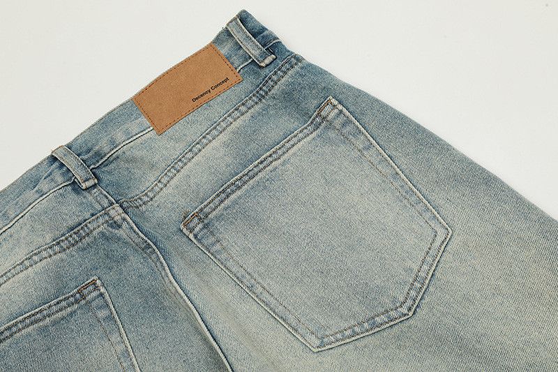 Vintage American retro men's street casual straight hip-hop jeans Size US 32 / EU 48 - 4 Thumbnail