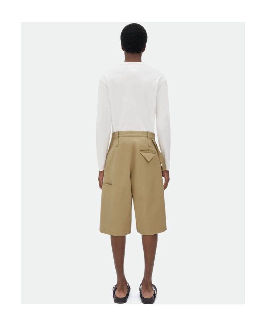 Bottega Veneta Bottega Veneta Men's Twill Utility Short Brown IT46 Belted Size US 30 / EU 46 - 9 Thumbnail
