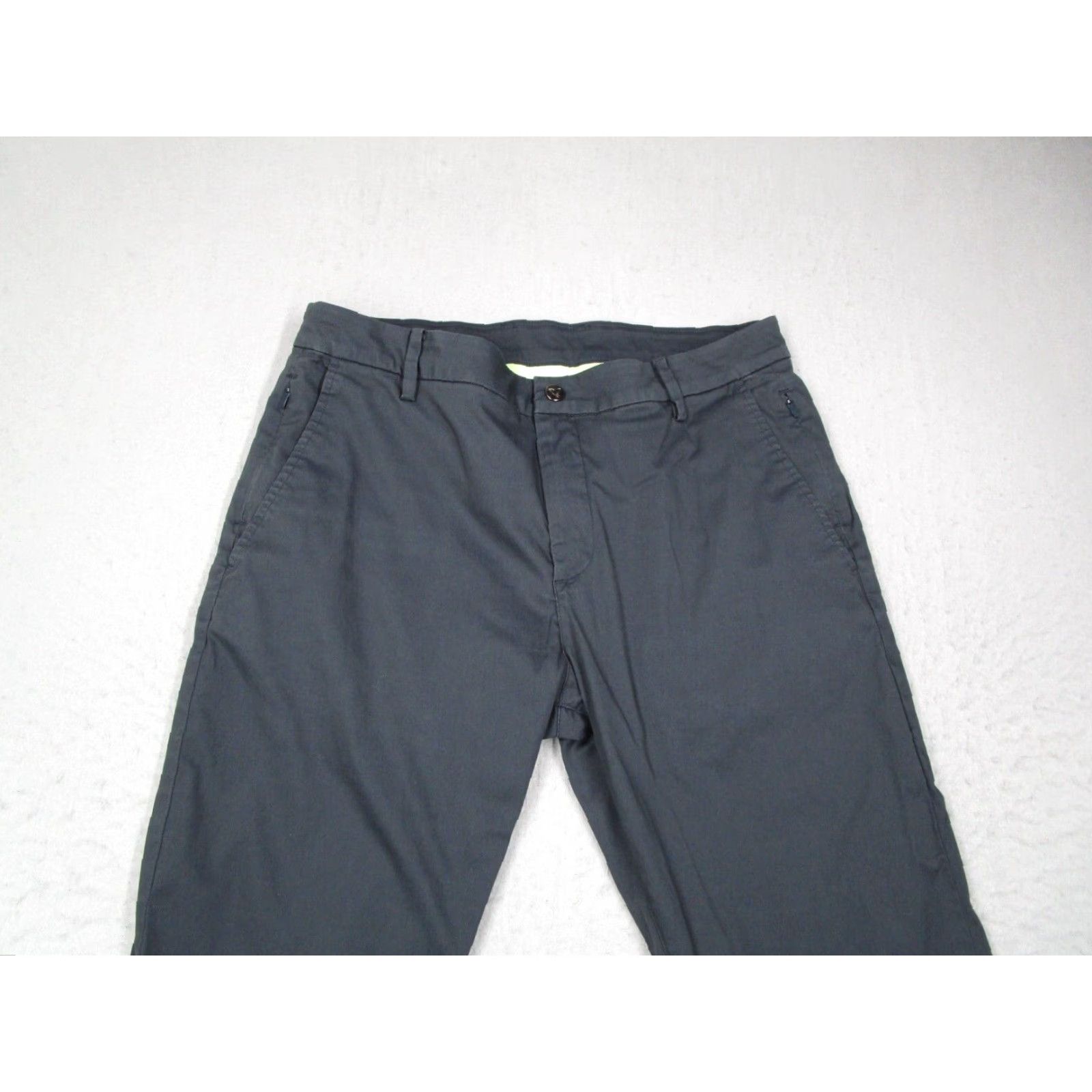 Vintage Bird Dogs Mens Gray Chino Pants 34x32 Lined Performance Straight Leg Size US 34 / EU 50 - 2 Thumbnail