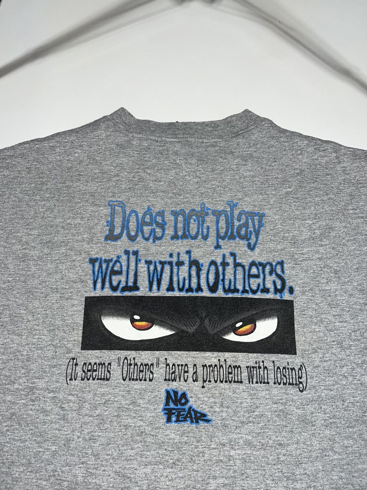 No Fear VINTAGE 90's NO FEAR SKATE SURF TEE DEADSTOCK single stitch Size US L / EU 52-54 / 3 - 3 Thumbnail