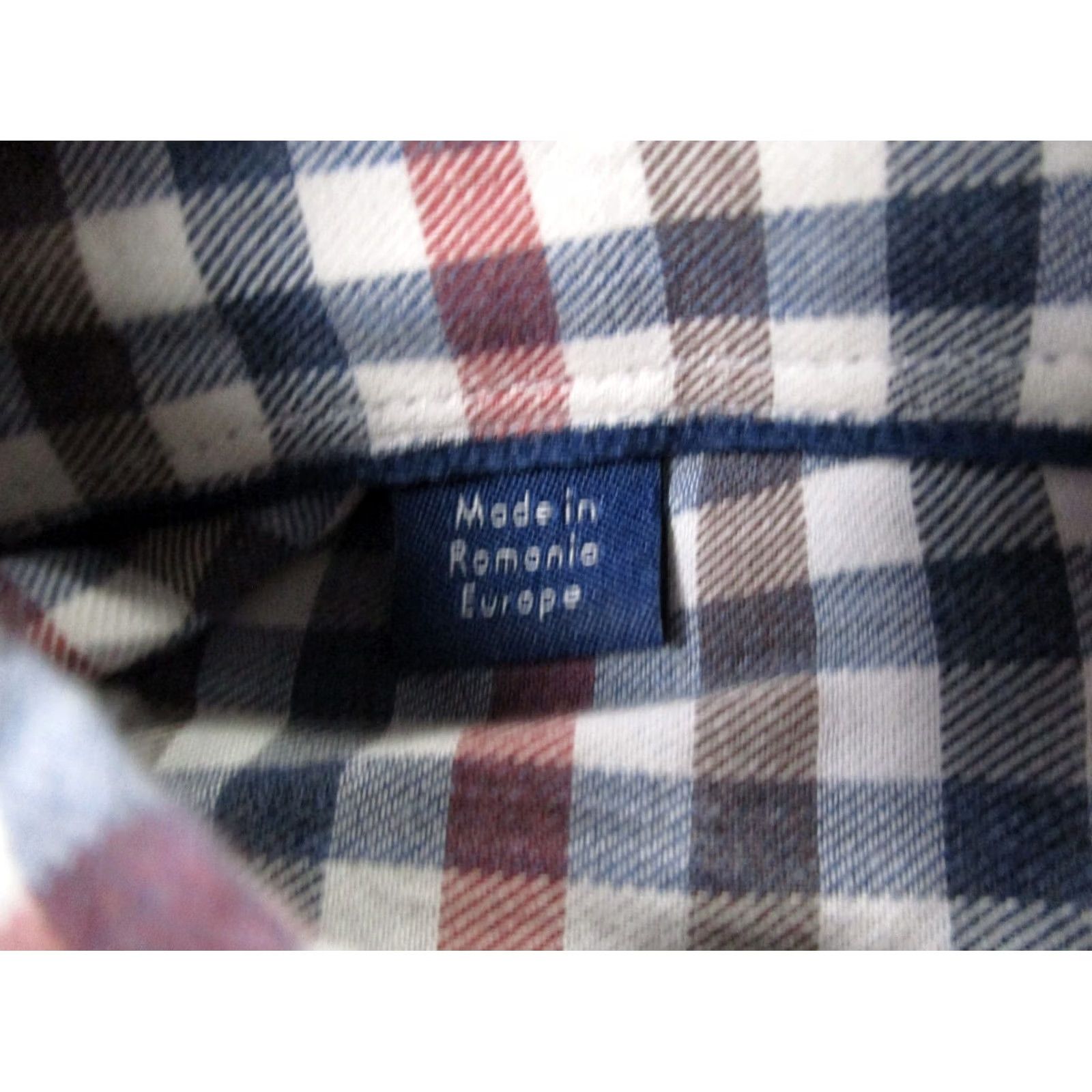Eton Eton Shirt Men XL Plaid Light Flannel Casual Button-Up Pocket Collar-Down Multi Color 17 43 43? Size 46R - 7 Thumbnail