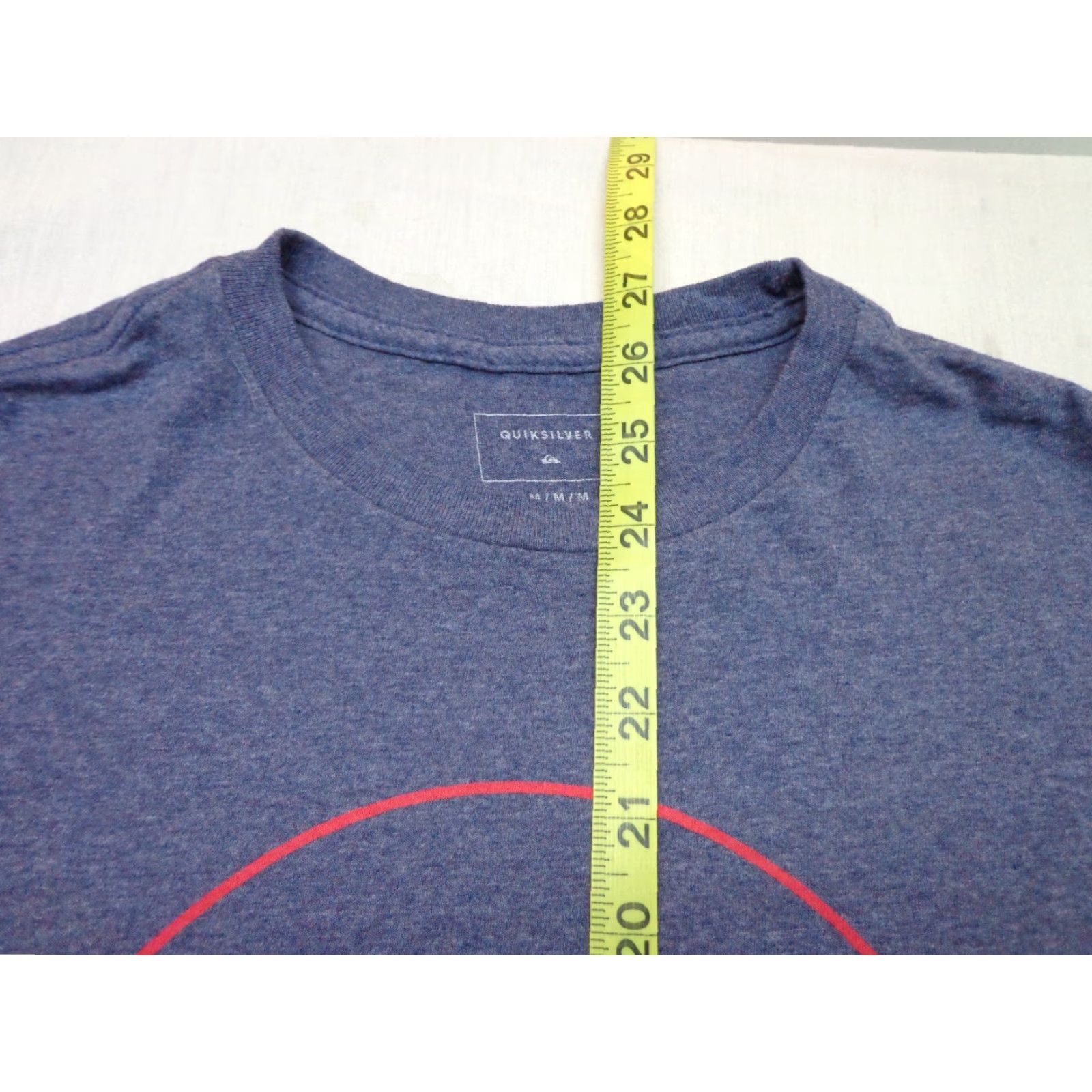 Quiksilver Quiksilver Boardriding Company Heather Blue T Shirt Medium Premium Fit Mens Regular Crew Neck Short Sleeve Cotton Blend Heathered Surf Logo Vintage No Size US M / EU 48-50 / 2 - 5 Thumbnail