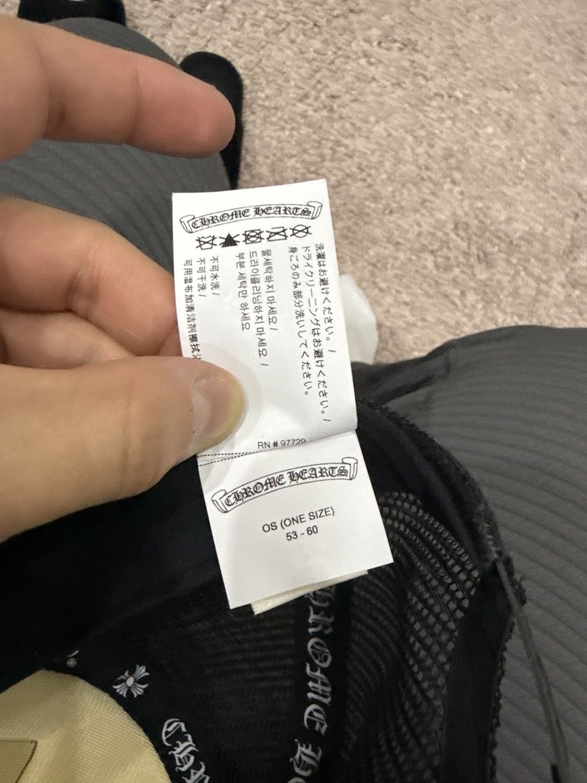Chrome Hearts Chrome Hearts Fuck Holywood Cap Size ONE SIZE - 8 Thumbnail