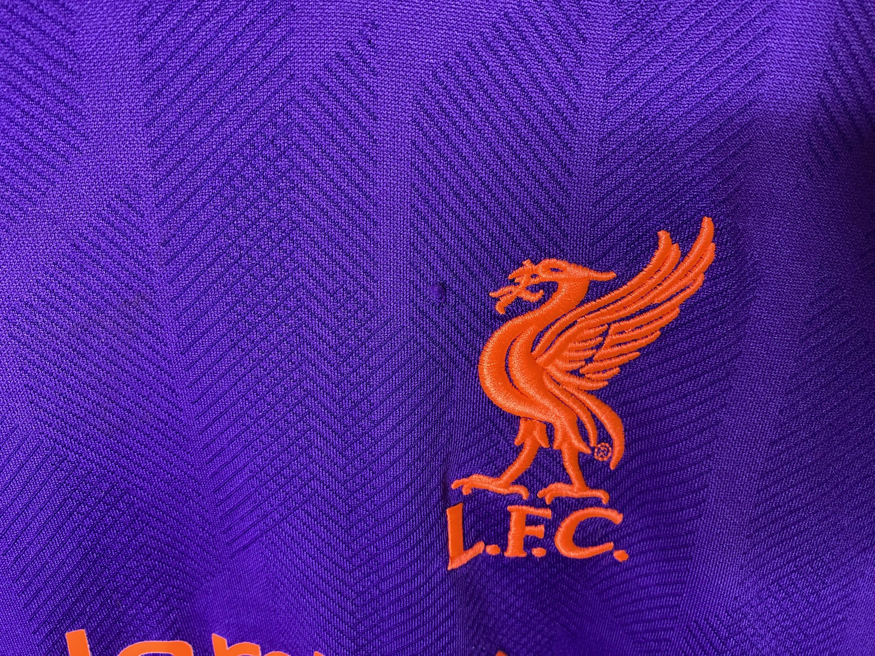 New Balance WIJNALDUM #5 LIVERPOOL 2018 2019 AWAY FOOTBALL SHIRT SOCCER Size US XXL / EU 58 / 5 - 9 Thumbnail