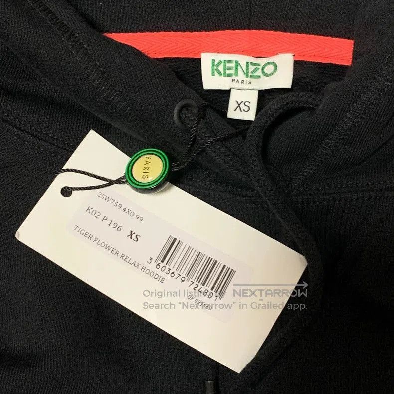 Kenzo Kenzo Women's Black Tiger Hoodie XS. Size US XS / EU 42 / 0 - 3 Thumbnail