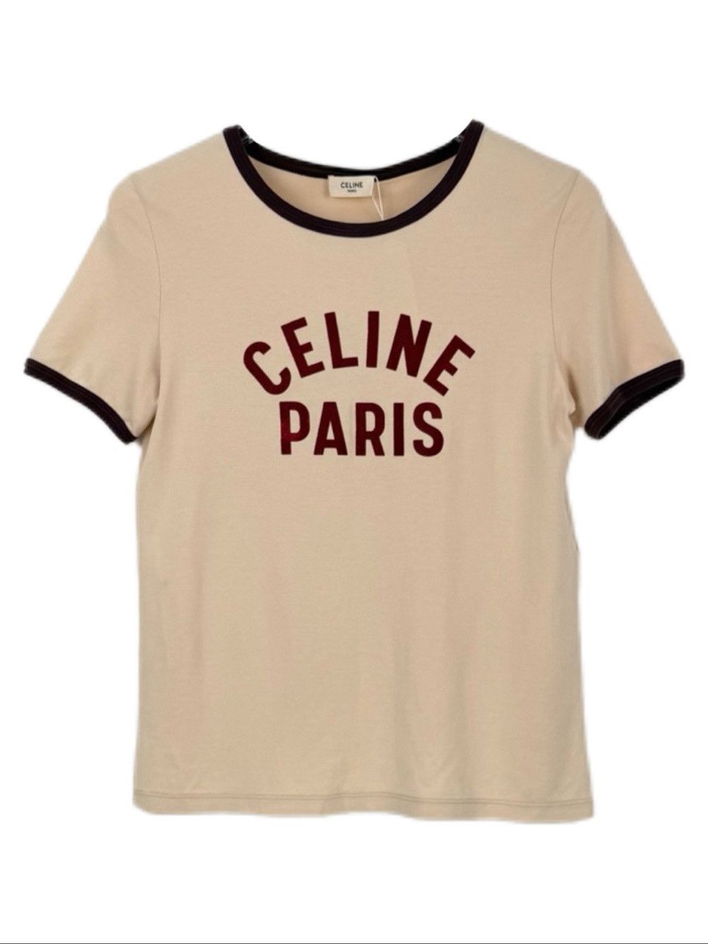 Celine Celine Logo Print Short Sleeve T-Shirt Size S Size S / US 4 / IT 40 - 1 Thumbnail
