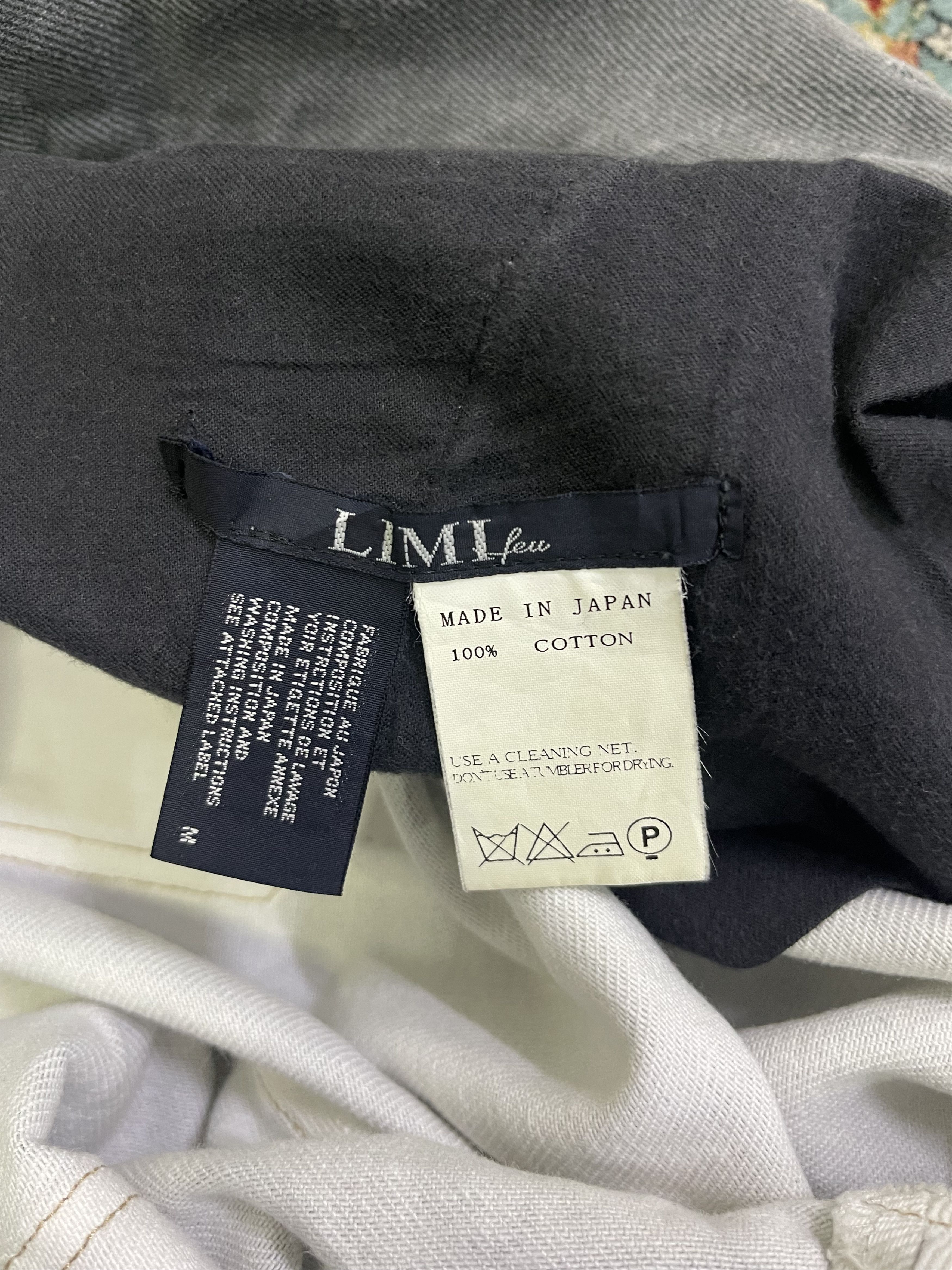 Limi Feu Yohji Yamamoto limi feu Sulfur Denim Size 32" / US 10 / IT 46 - 10 Thumbnail