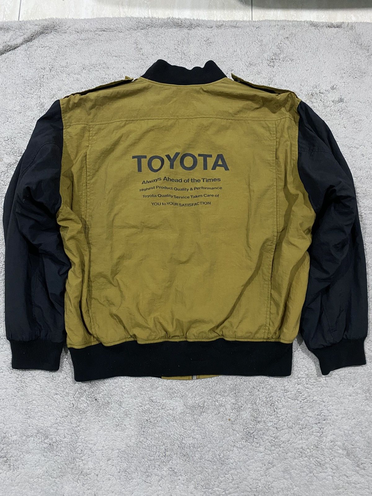 Vintage Toyota Racing Bomber Jacket Vintage Size US M / EU 48-50 / 2 - 2 Thumbnail