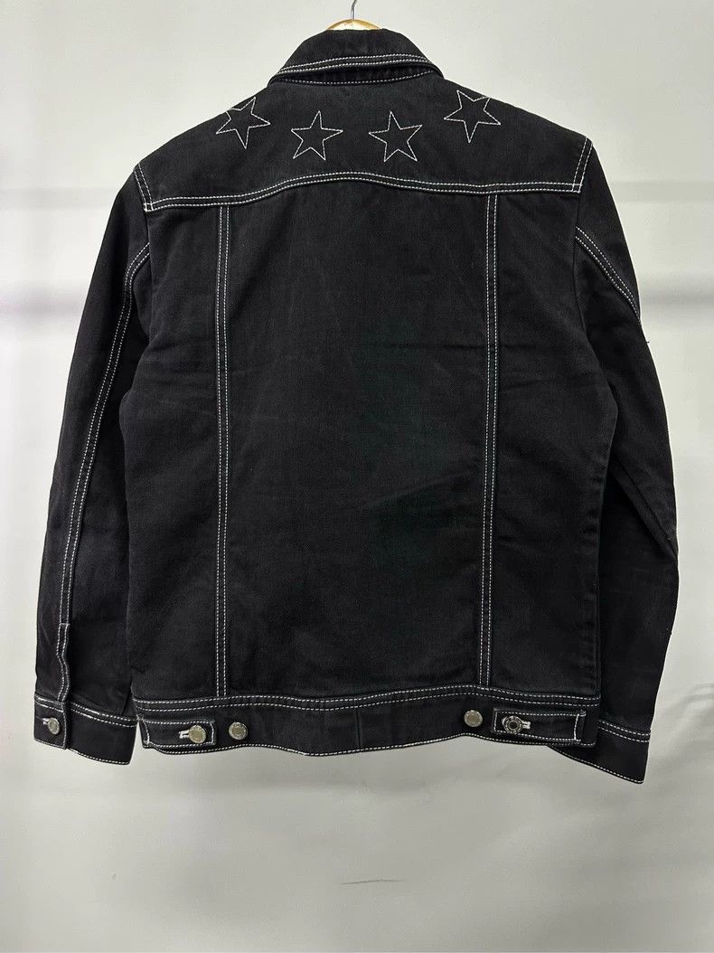 Givenchy Givenchy Collar Five-Star Embroidered Denim Jacket Size US M / EU 48-50 / 2 - 2 Thumbnail