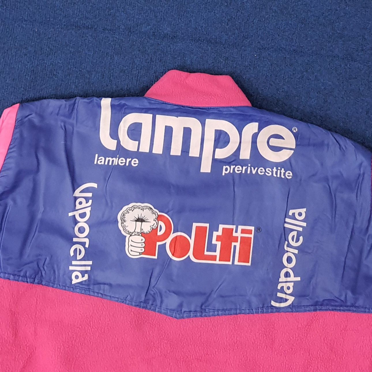 Gear for Sports Vintage 90s Santini Lempre-Polti Cycling Thermal C263N13 Size US XL / EU 56 / 4 - 6 Thumbnail