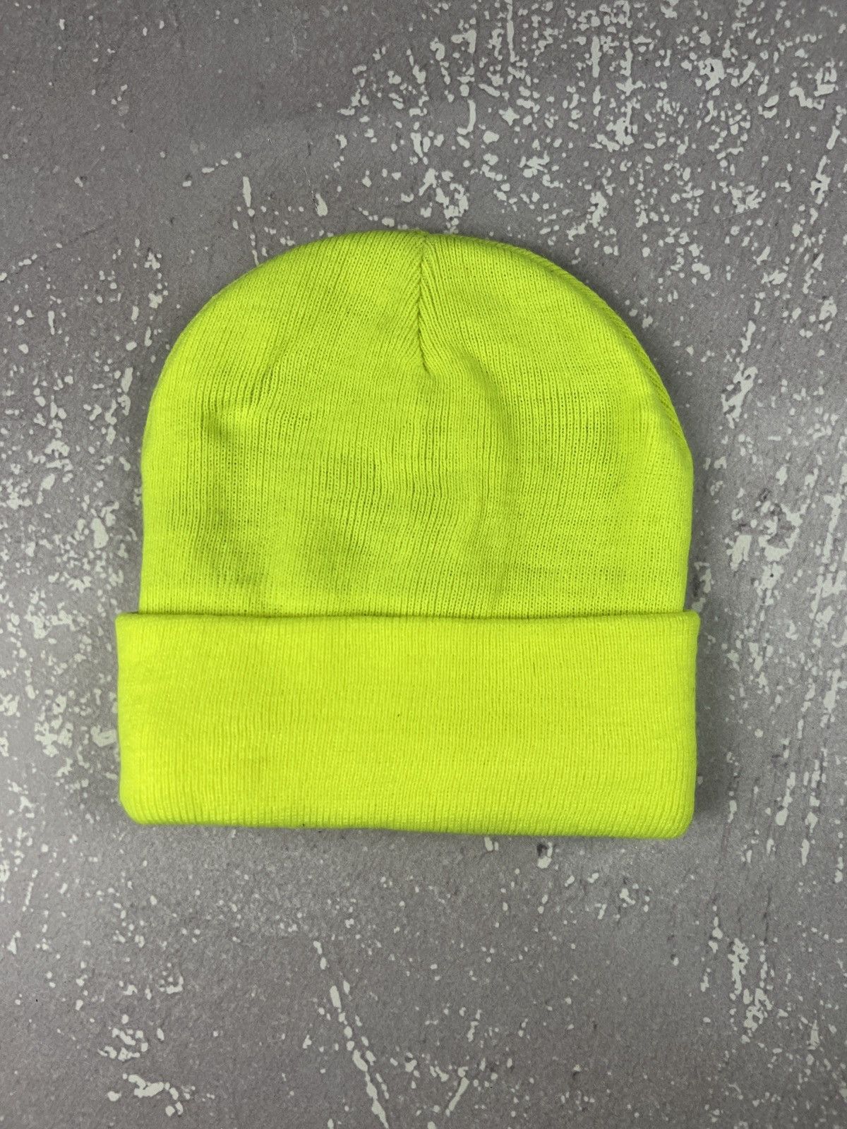 Dickies Dickies Logo Winter Fleece Warm Beanie Hat Acid Green Size ONE SIZE - 4 Thumbnail