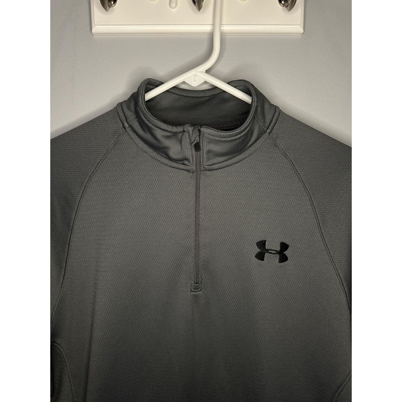 Under Armour Under Armour Tech Quarter-Zip Long Sleeve T-Shirt Gray M Size US M / EU 48-50 / 2 - 3 Thumbnail