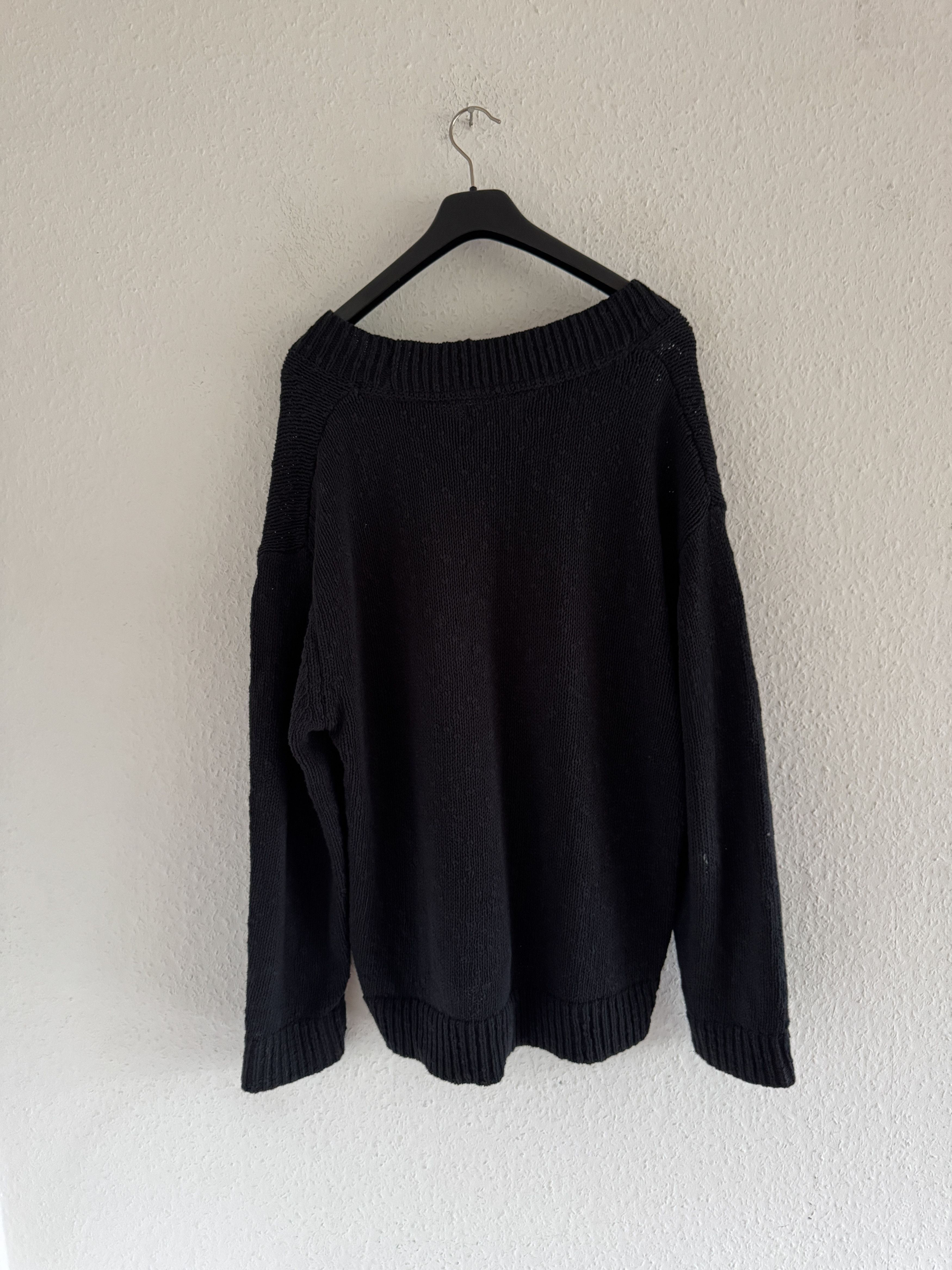 H&M × Jean-Michel Basquiat × Who Decides War V-Neck Graphic Knit Sweater Size US M / EU 48-50 / 2 - 6 Thumbnail