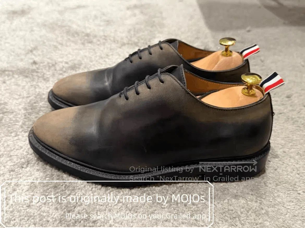 Thom Browne Sz 7.5 Thom Browne Fading Brown Back Stripe Derby. Size US 7.5 / EU 40-41 - 4 Thumbnail