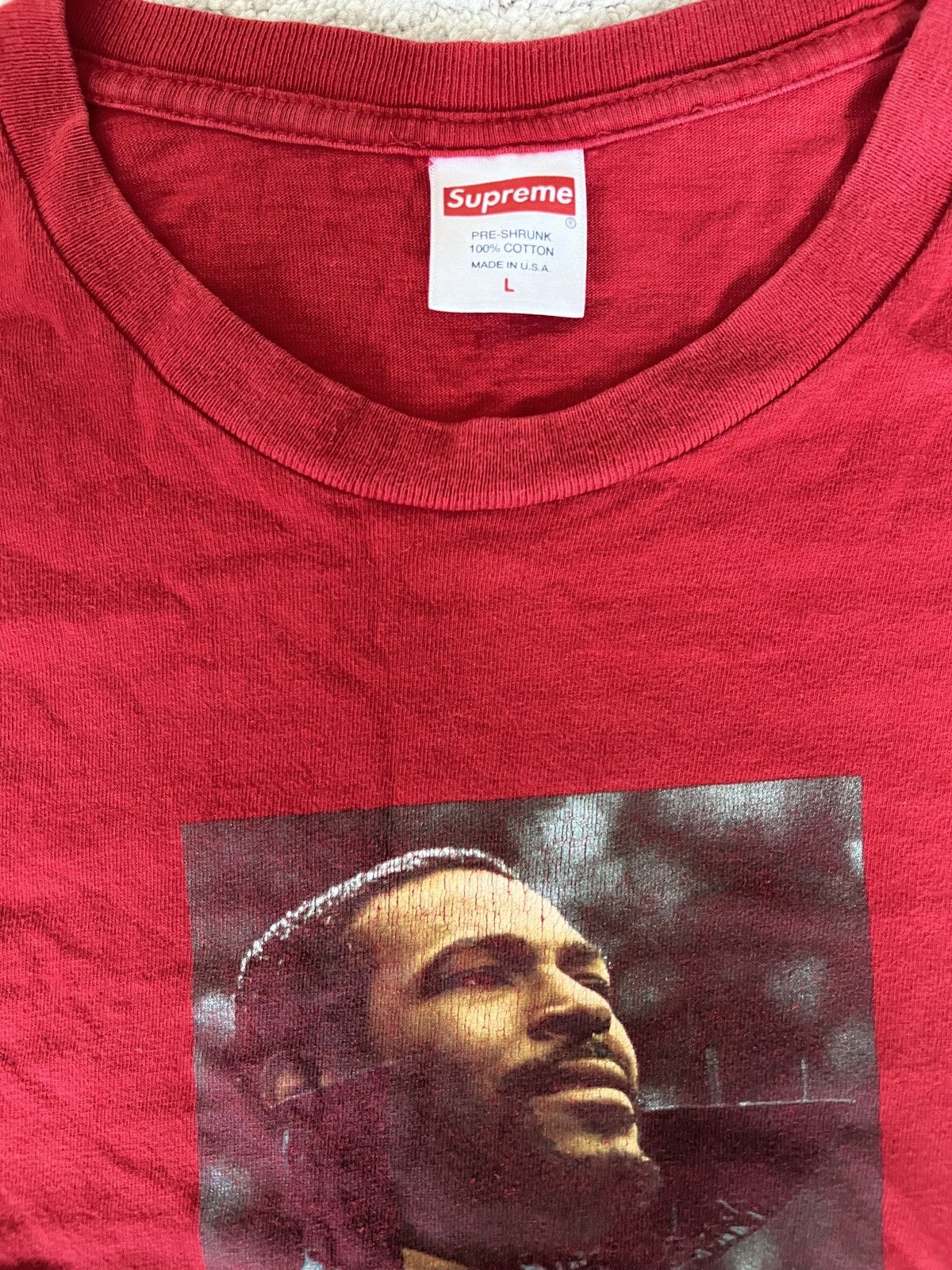 Supreme Supreme Marvin Gaye T-Shirt Size US L / EU 52-54 / 3 - 3 Thumbnail
