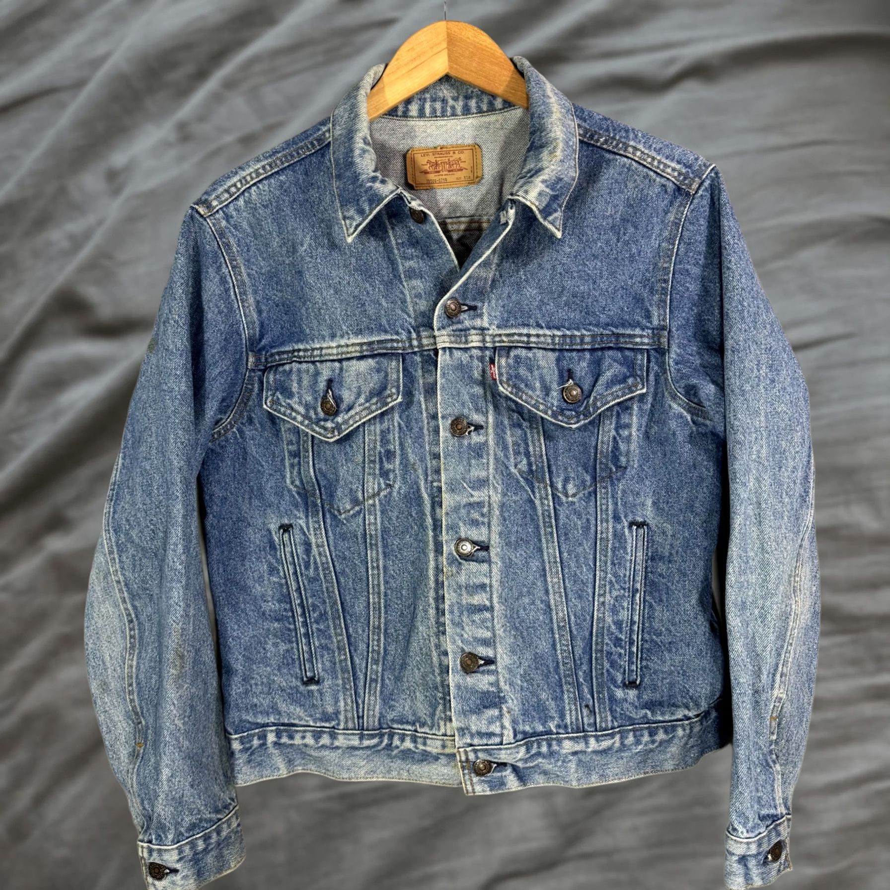 Levi's × Supreme Large Supreme Levi's Leopard Denim Jacket | Grailed