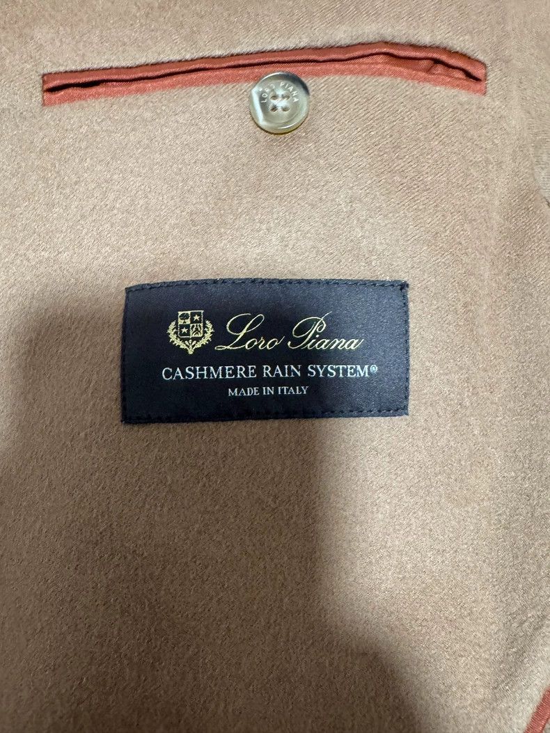 Loro Piana LORO PIANA Pure cashmere single suit Size 54L - 4 Thumbnail