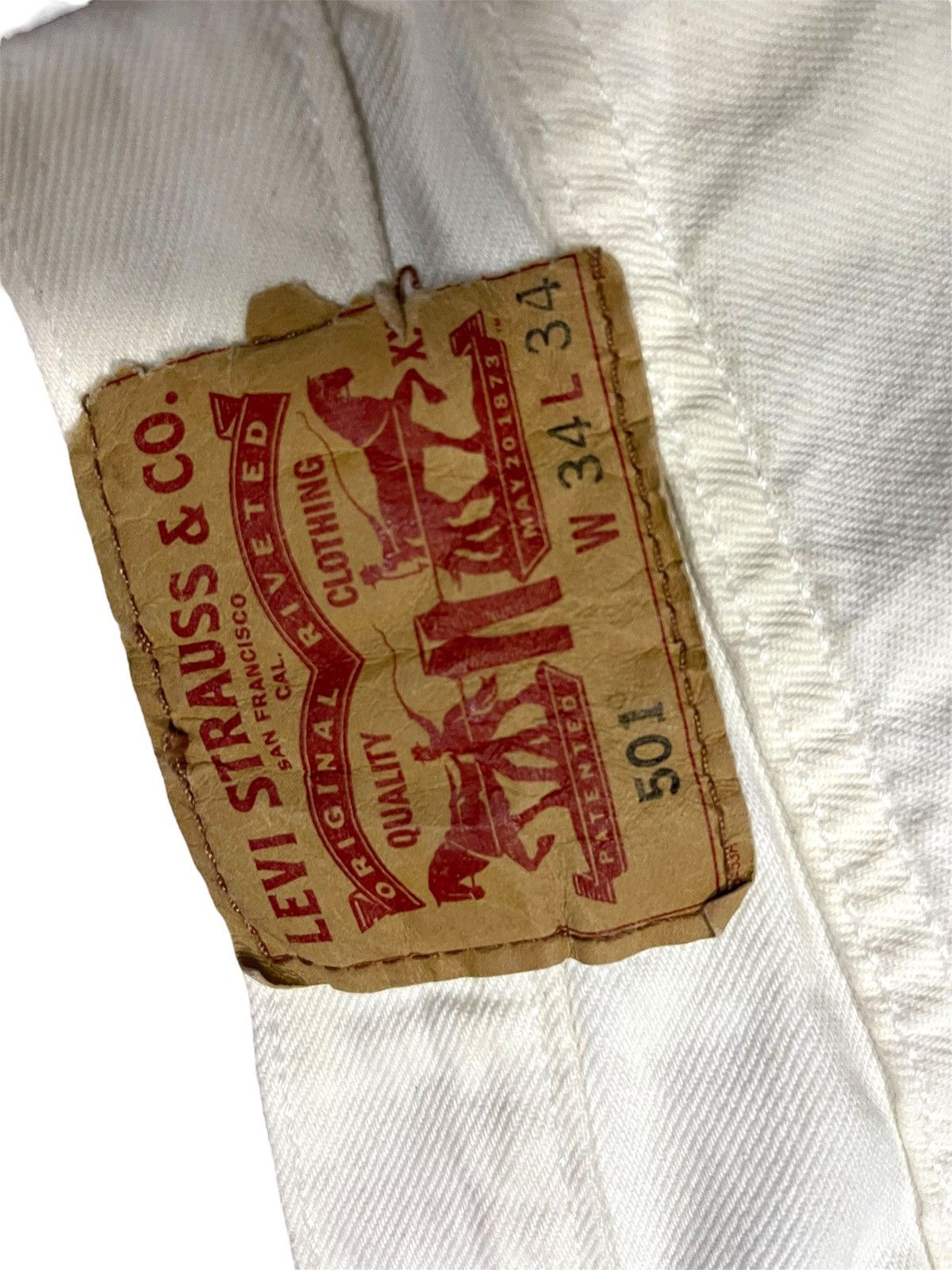 Levi's Vintage Levi's 501 Original Fit jeans Size US 33 - 10 Thumbnail