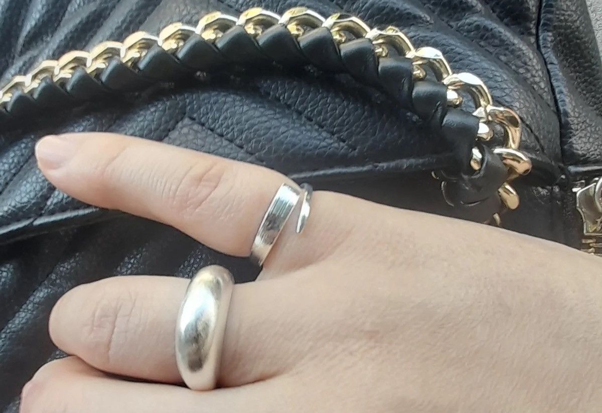 Jewelry × Vintage 925 Sterling Silver Large Rings Size ONE SIZE - 5 Thumbnail