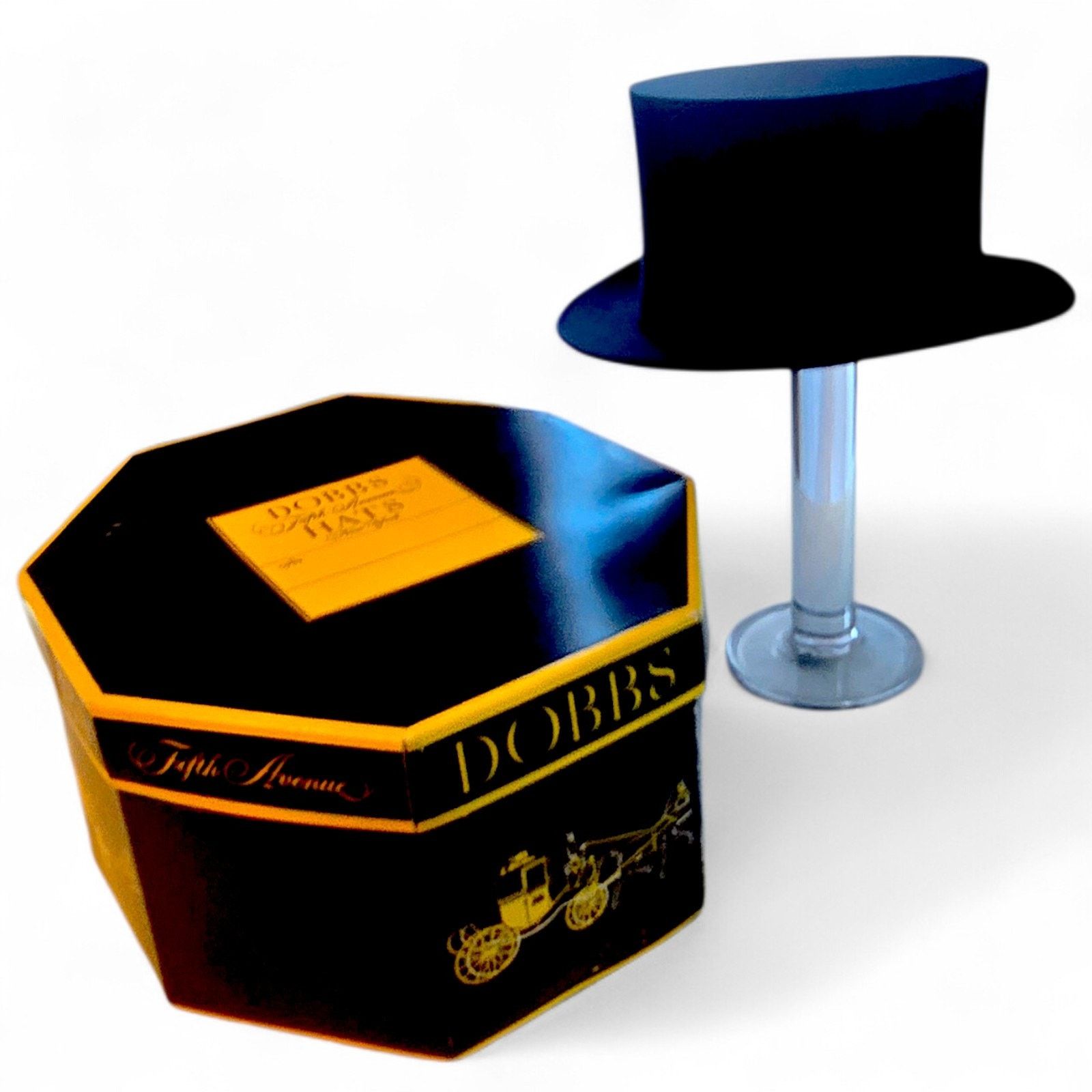 Other French Made Collapsible Opera Hat Alexandre Lapresle Paris Size ONE SIZE - 1 Thumbnail