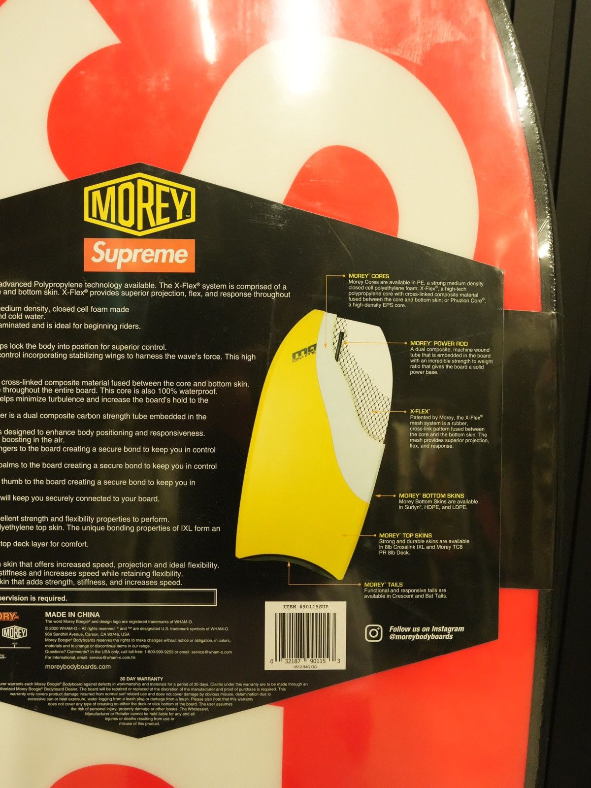 Supreme Supreme Morey Mach 7 Bodyboard Size ONE SIZE - 7 Thumbnail