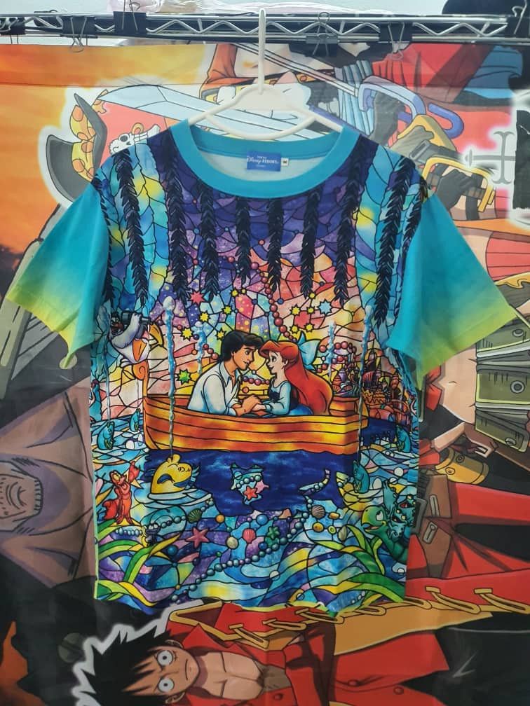 Disney Rare The Little Mermaid full print shirt Size US L / EU 52-54 / 3 - 2 Thumbnail
