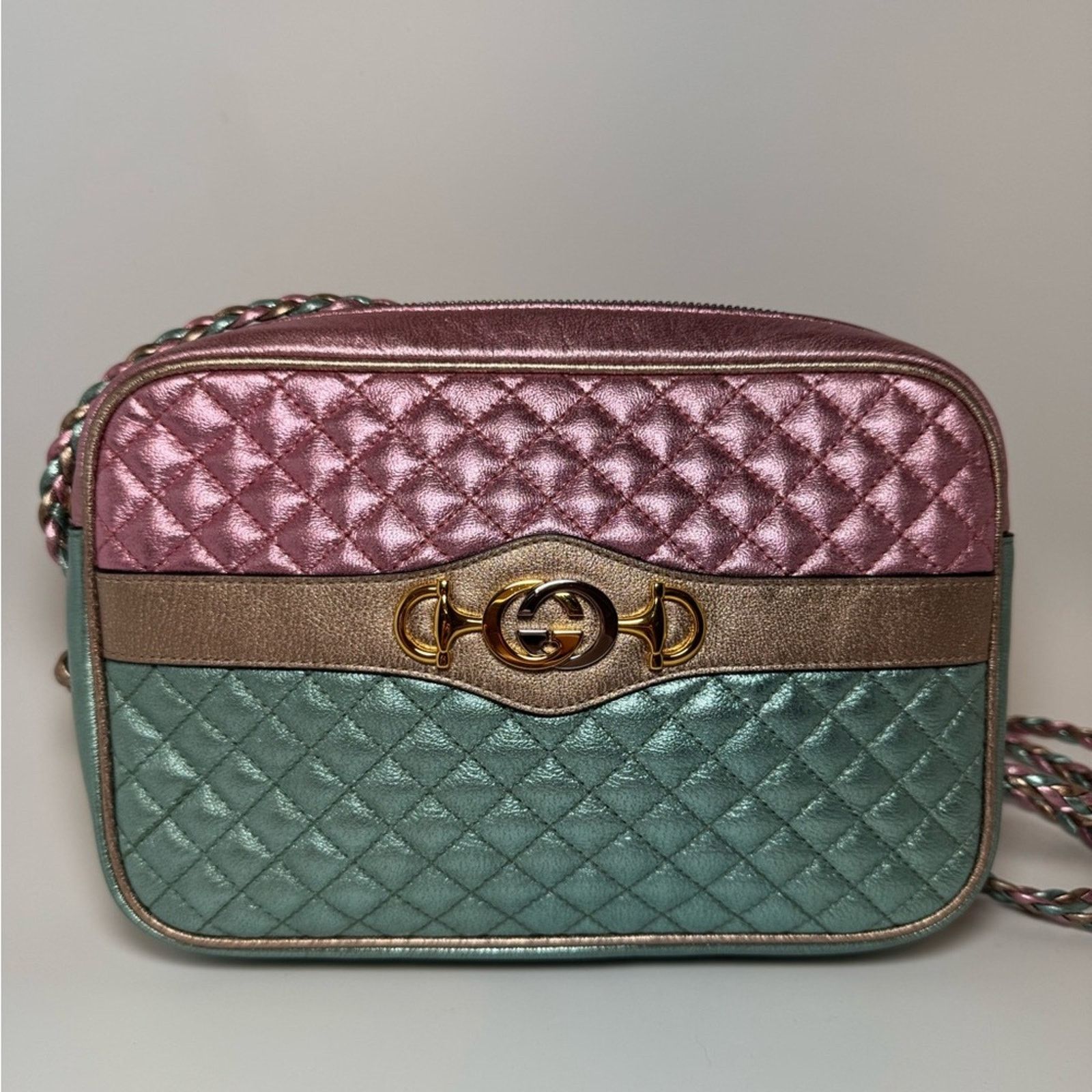 Gucci Gucci Trapuntata Bag Pink & Blue Limited Edition Crossbody Size ONE SIZE - 1 Thumbnail