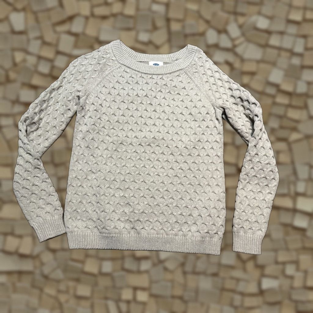 Old Navy Old Navy Sweater Women's Small Brown Crewneck Pullover Knit Long Sleeve Casual Fall Spring Winter Regular Fit Mens? Ladies Size S / US 4 / IT 40 - 1 Thumbnail