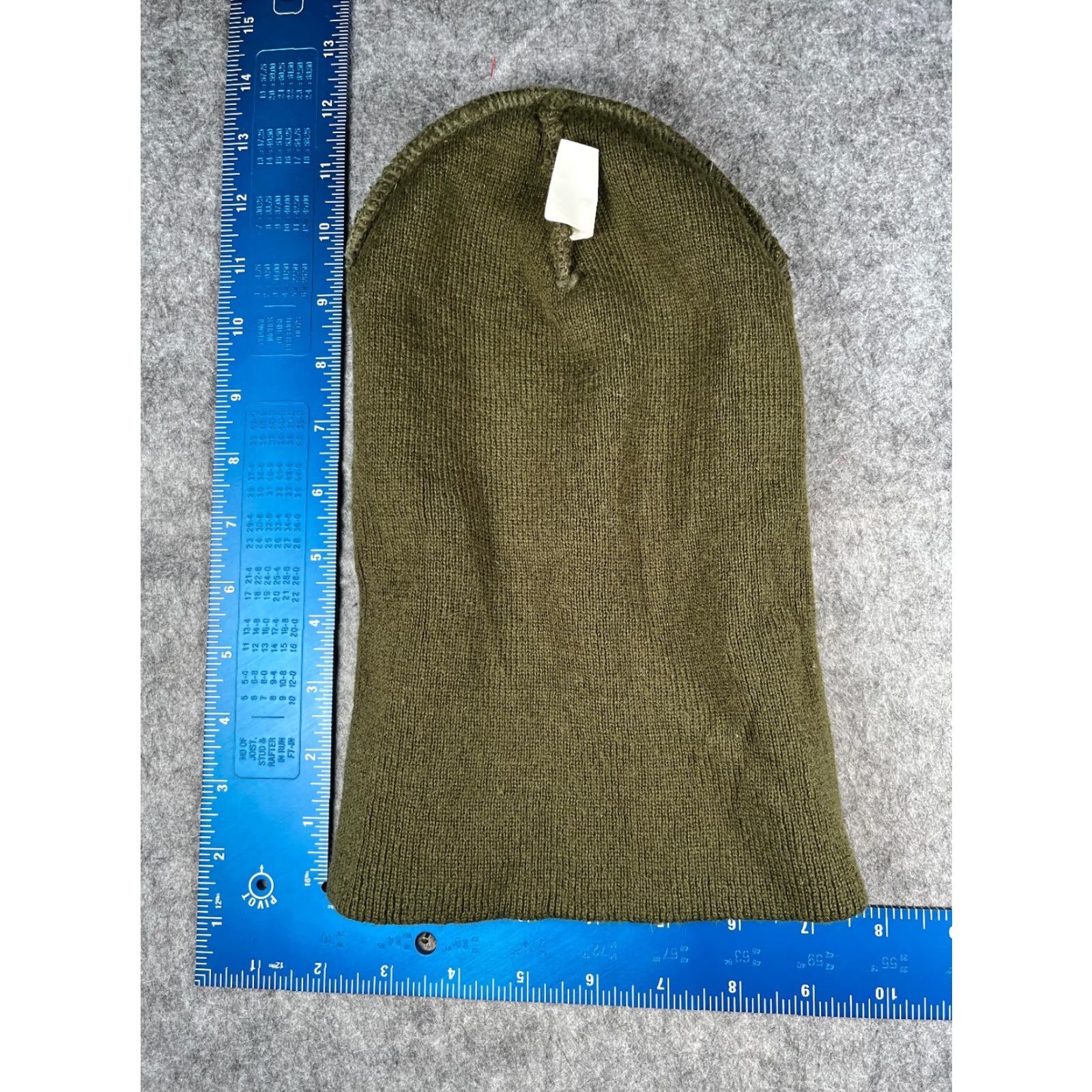 Vintage Yupoong Beanie Toque Adult One Size Green Knit 100% Acrylic Mountain Logo Ski Size ONE SIZE - 6 Thumbnail