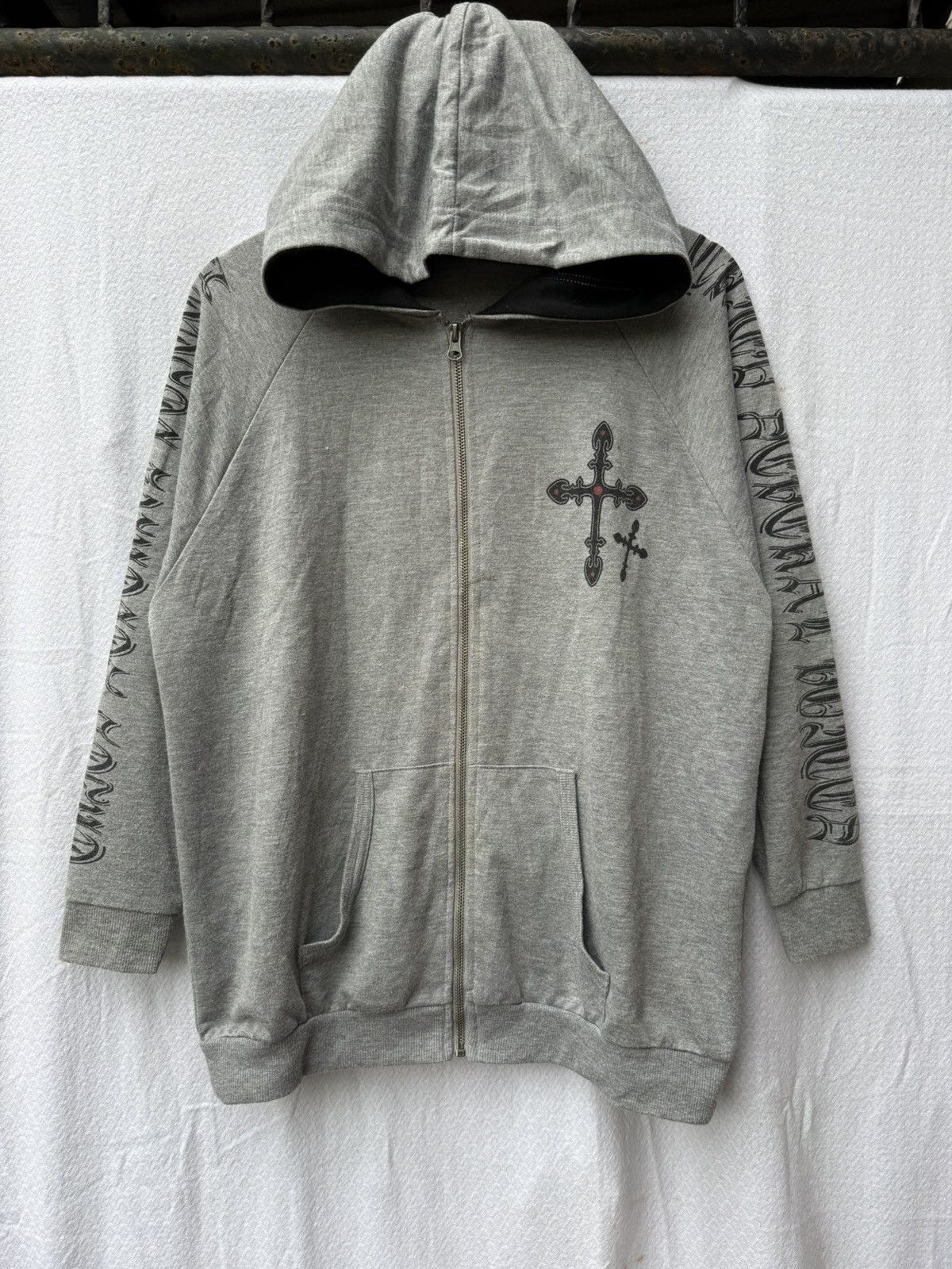 Japanese Brand Digdeep japanese zip hoodie cross ifsixwasnine lgb Size US L / EU 52-54 / 3 - 2 Thumbnail