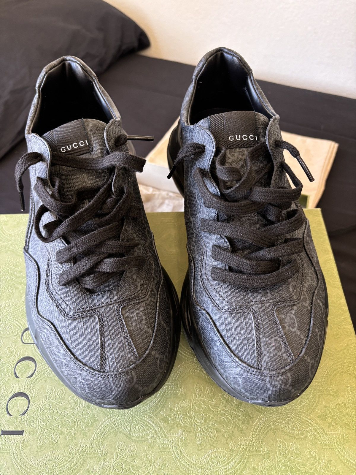 Gucci Gucci rython sneakers size 9 1/2 US Size US 9.5 / EU 42-43 - 2 Thumbnail