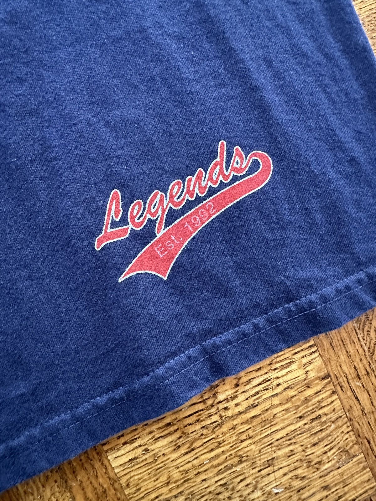 Vintage Vintage 90s Muhammad Ali Legends Stamp Graphic Tee Size US L / EU 52-54 / 3 - 5 Thumbnail