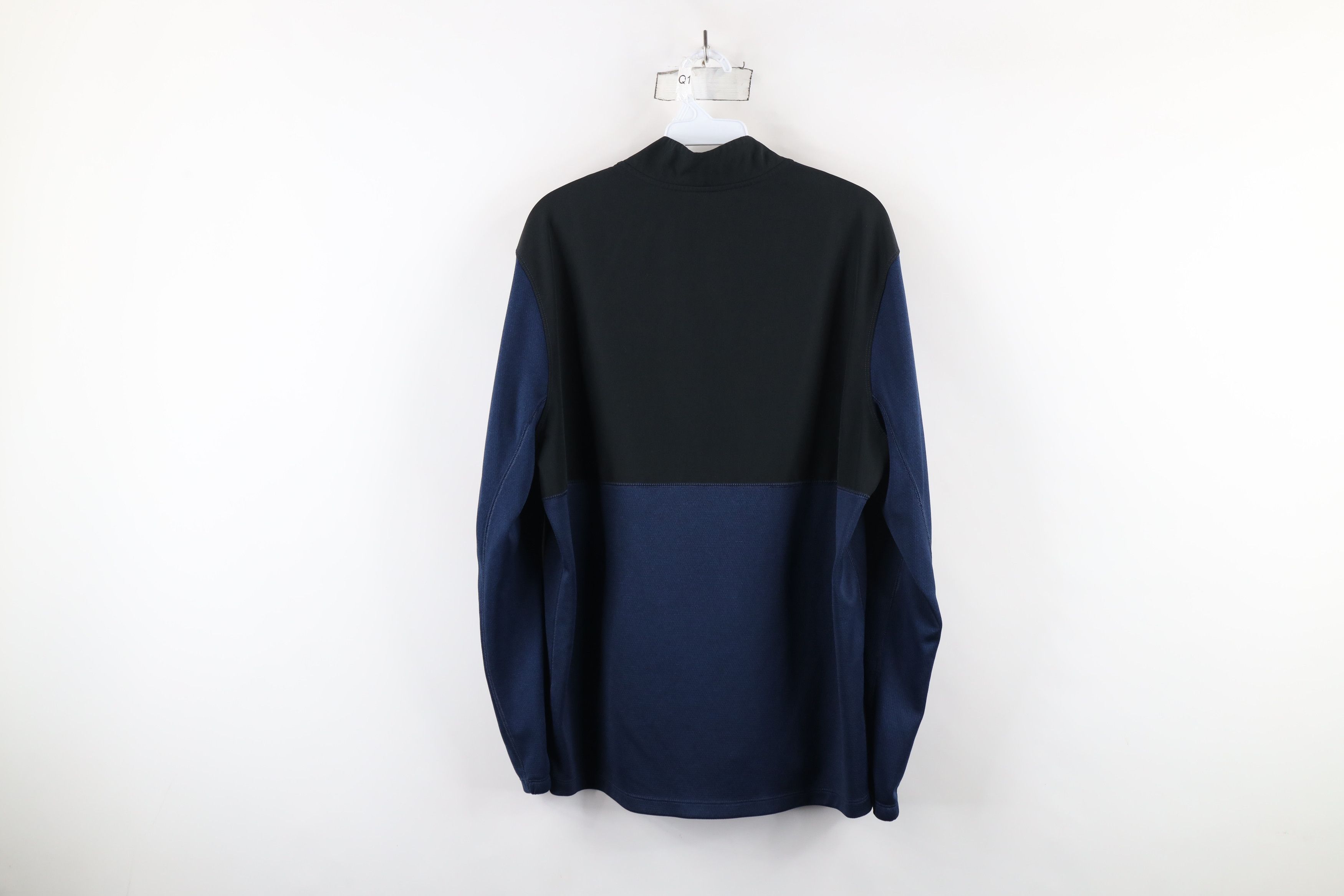Nike × Vintage Nike Golf Dry Core Cover Up Pullover Jacket Top Blue Black Size US L / EU 52-54 / 3 - 13 Thumbnail