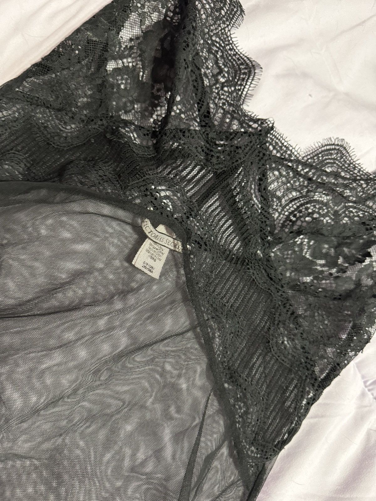 Victoria's Secret Lace/sheer 2000’s lingerie top Size S / US 4 / IT 40 - 2 Thumbnail
