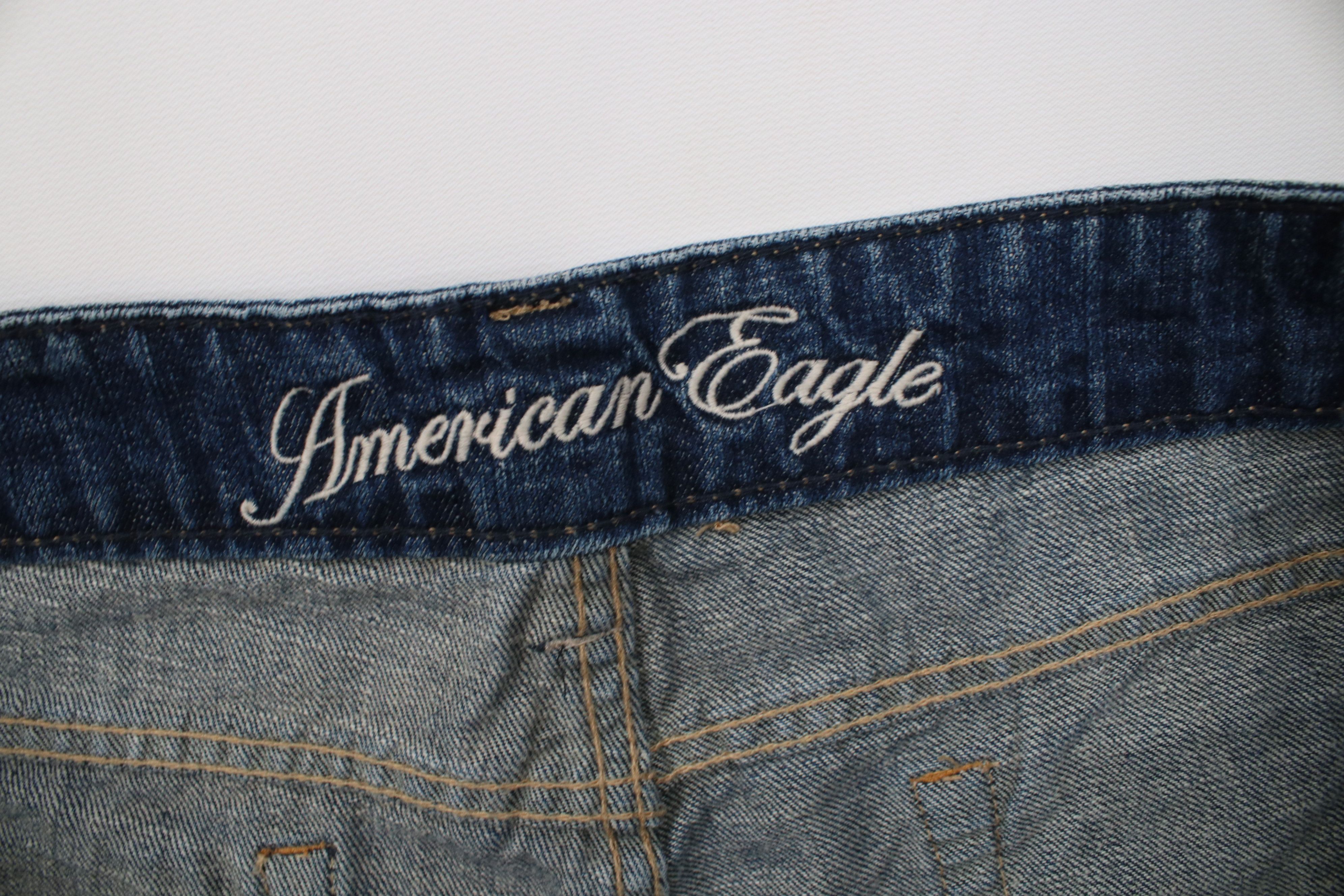 American Eagle Outfitters Vintage Y2K American Eagle Favorite Boyfriend Flared Jeans Size 36" / US 14 / IT 50 - 7 Thumbnail
